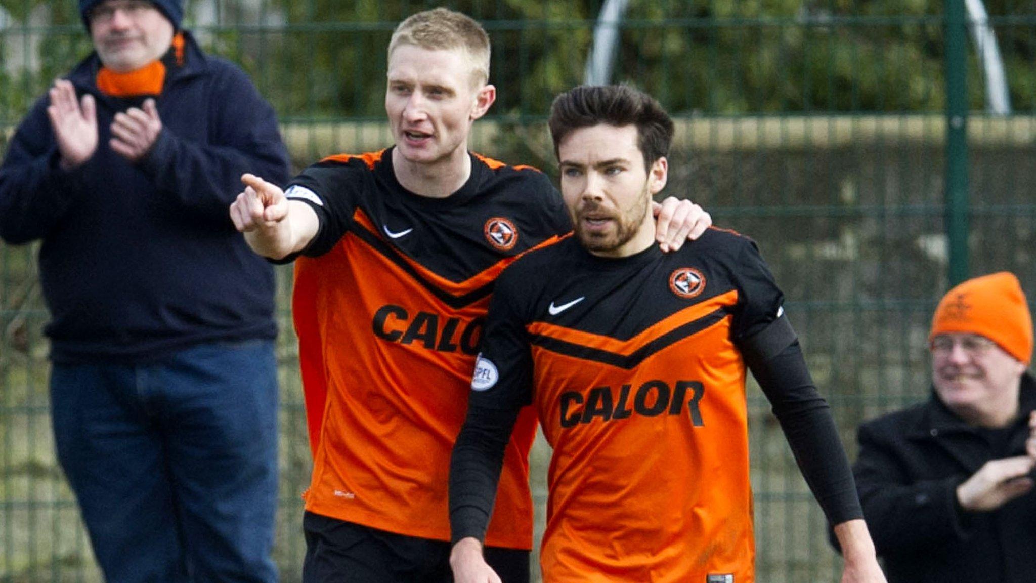 Chris Erskine and Ryan Dow scored first-half goals at Stair Park