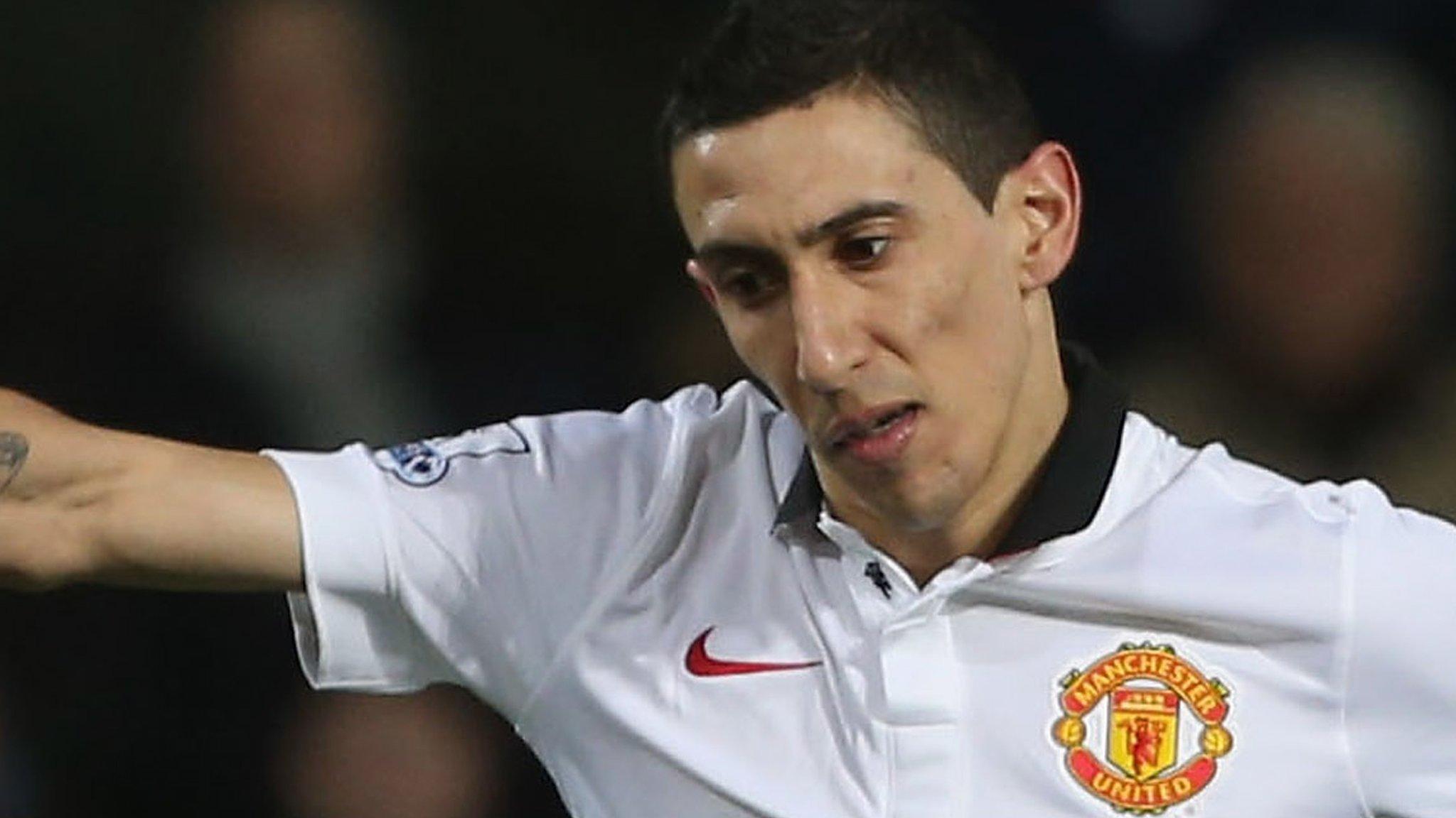 Manchester United forward Angel di Maria