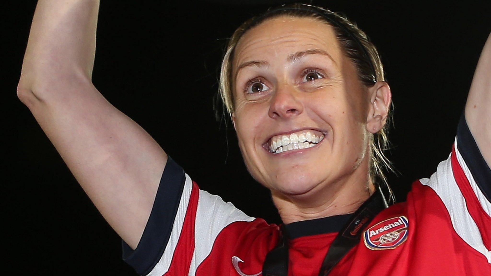 Arsenal Ladies striker Kelly Smith