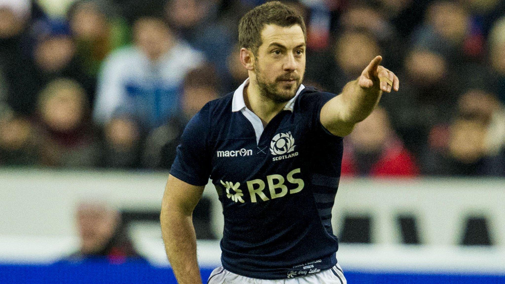 Scotland captain Greig Laidlaw