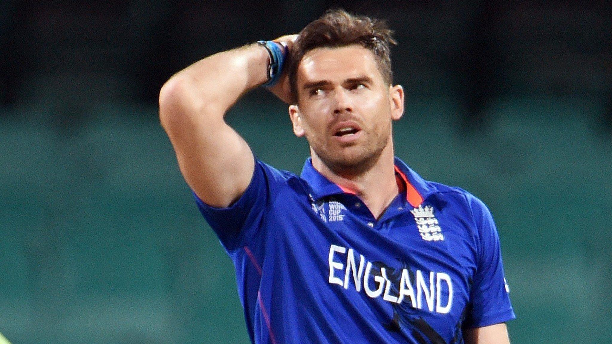 England bowler James Anderson