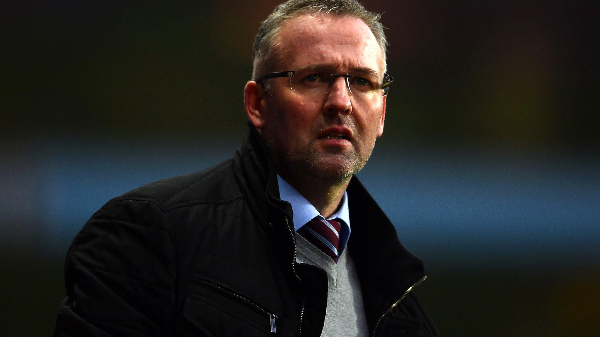 Sacked Aston Villa manager Paul Lambert