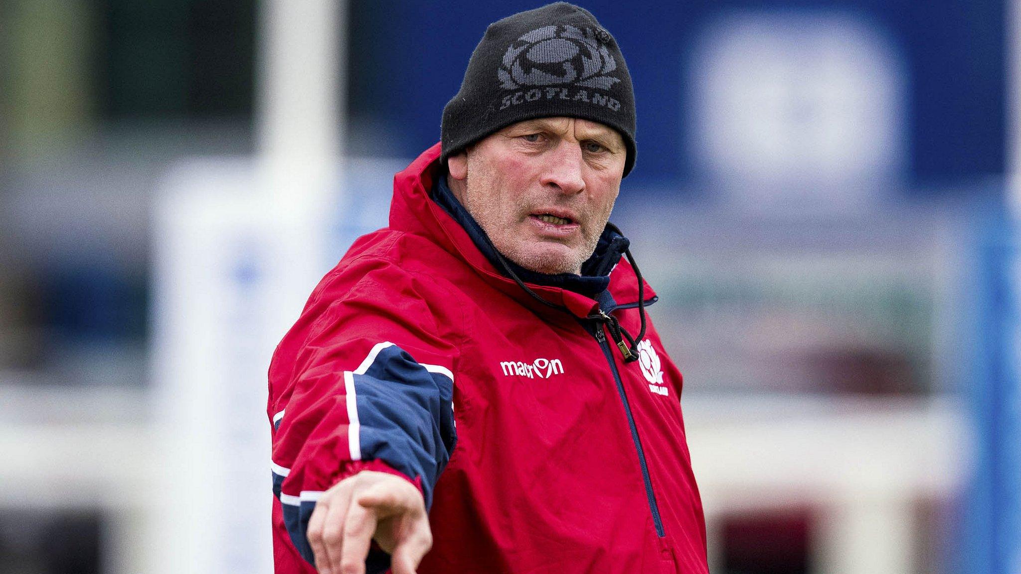 Scotland head coach Vern Cotter