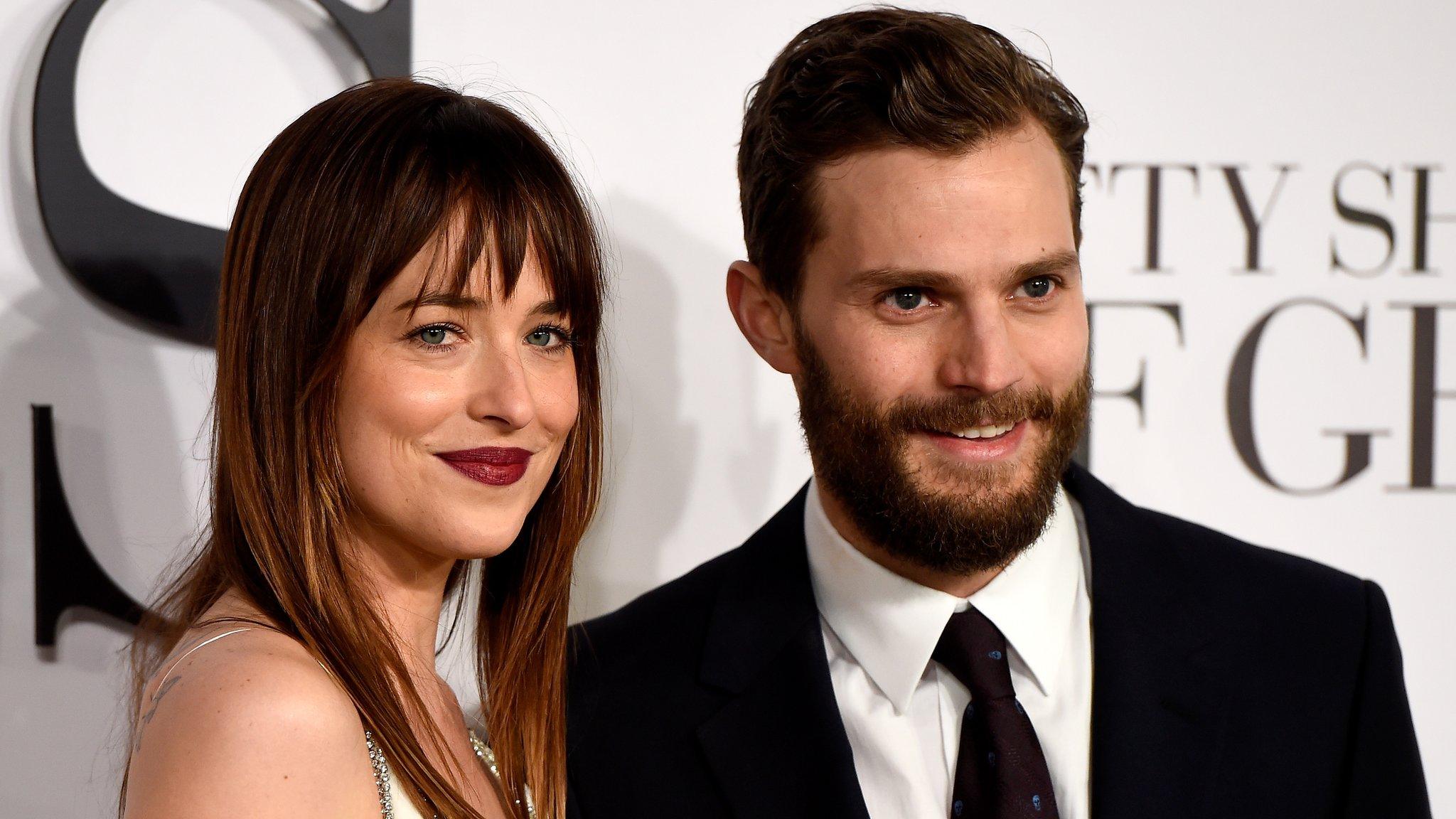 Dakota Johnson and Jamie Dornan