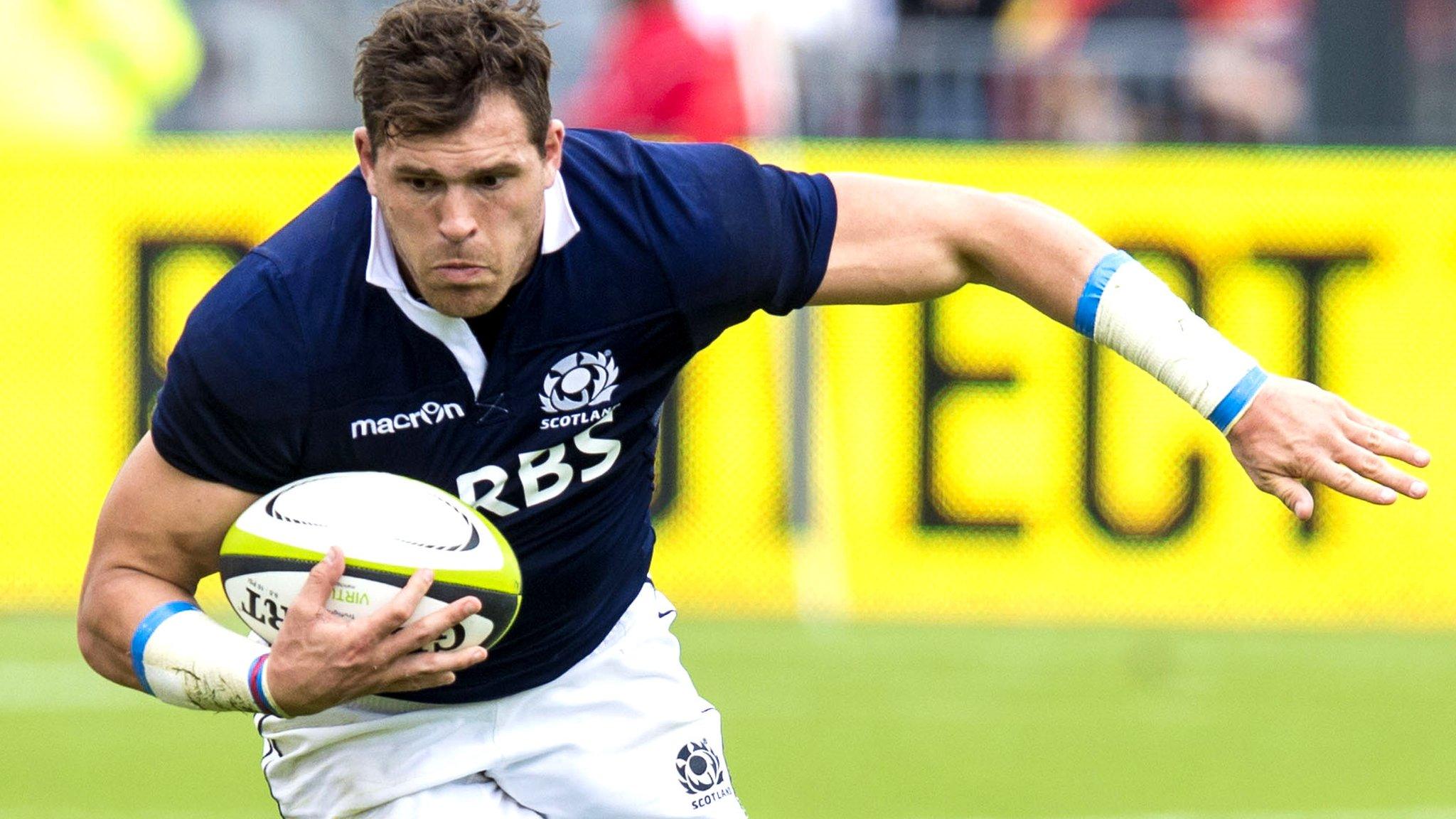 Scotland winger Sean Lamont