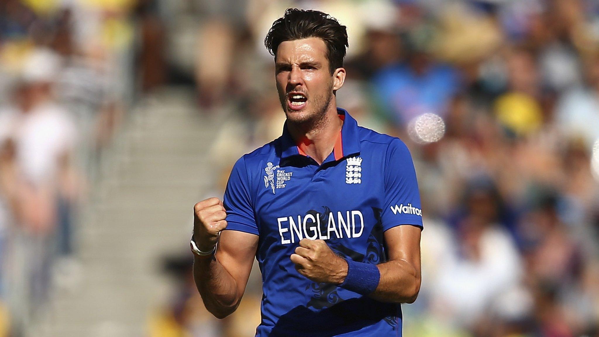 England bowler Steven Finn