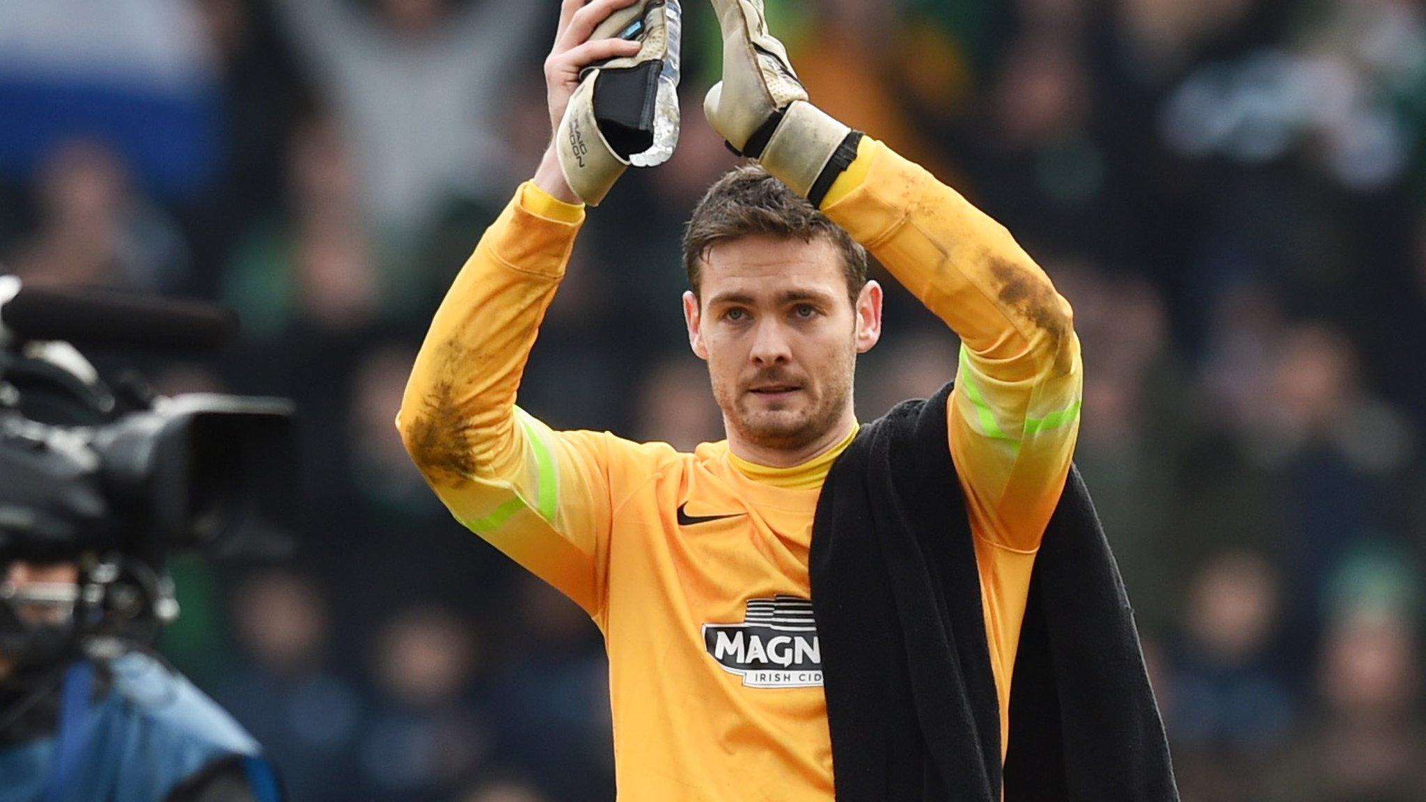 Celtic goalkeeper Craig Gordon