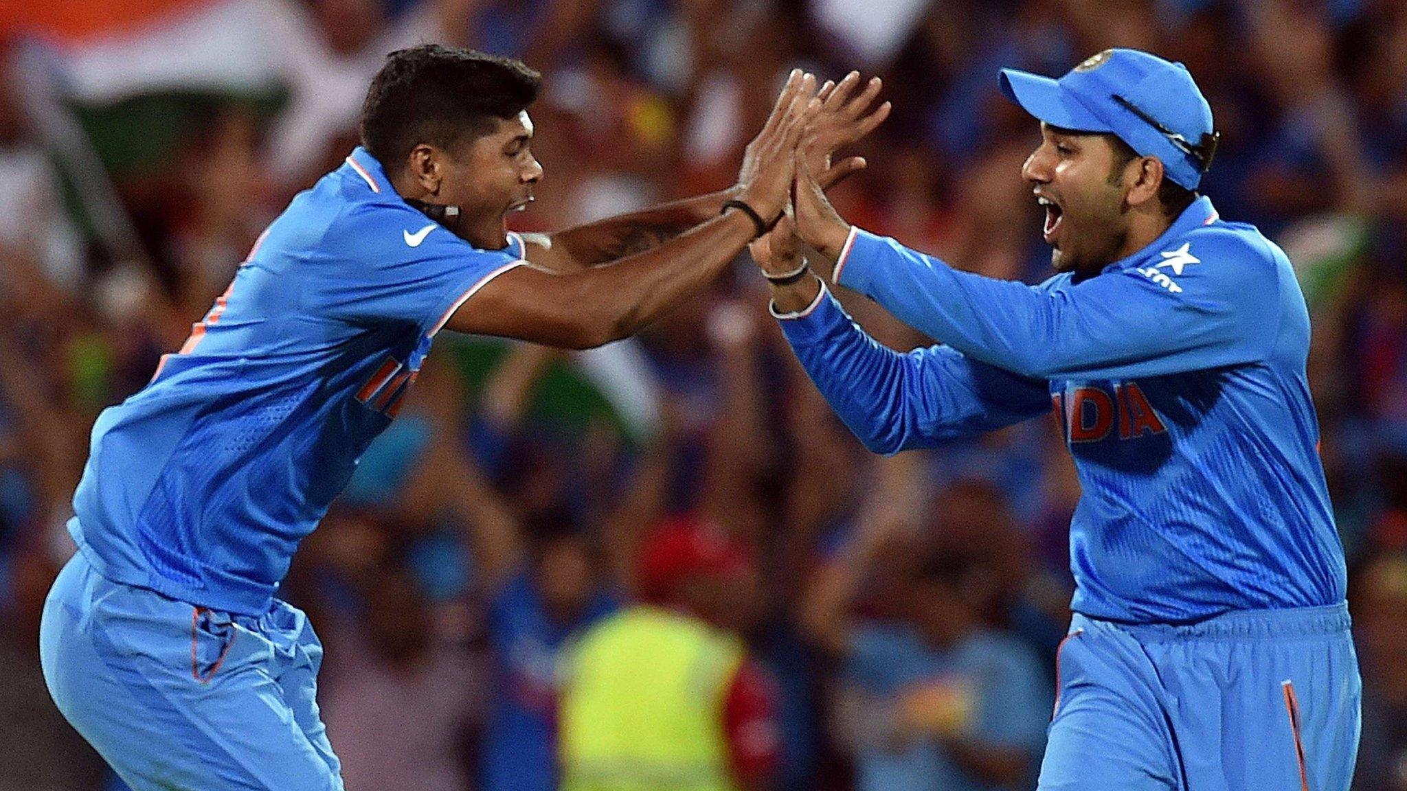 Umesh Yadav and Rohit Sharma