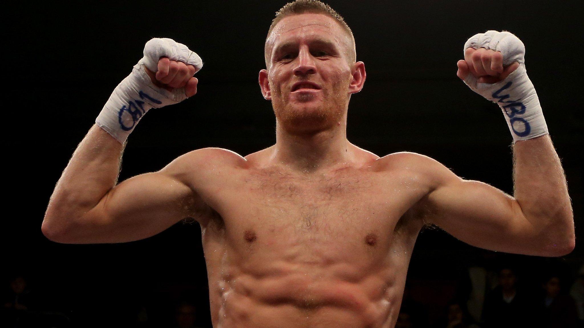 WBO European lightweight champion Terry Flanagan