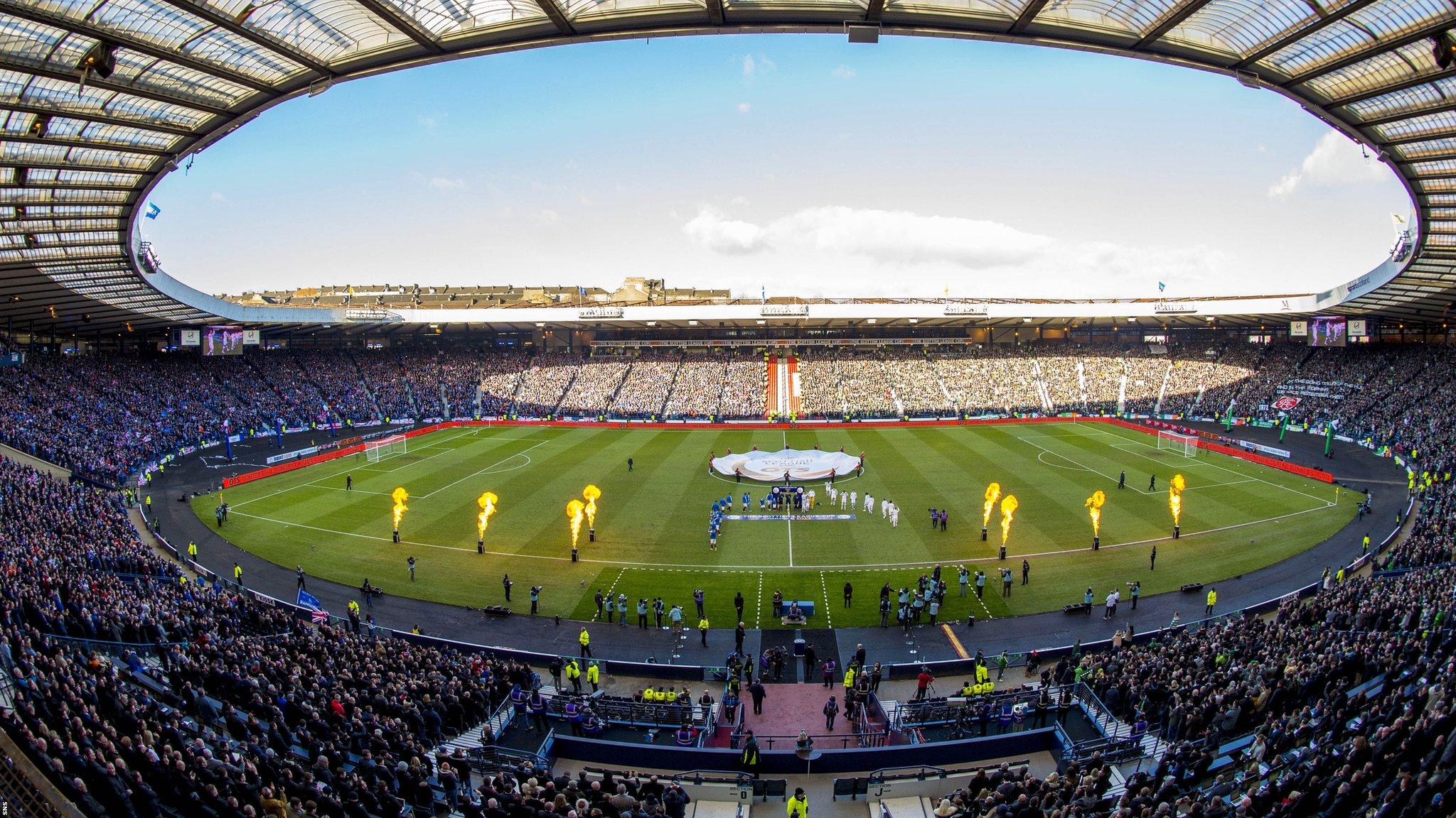 The League Cup semi-final between Celtic and Rangers