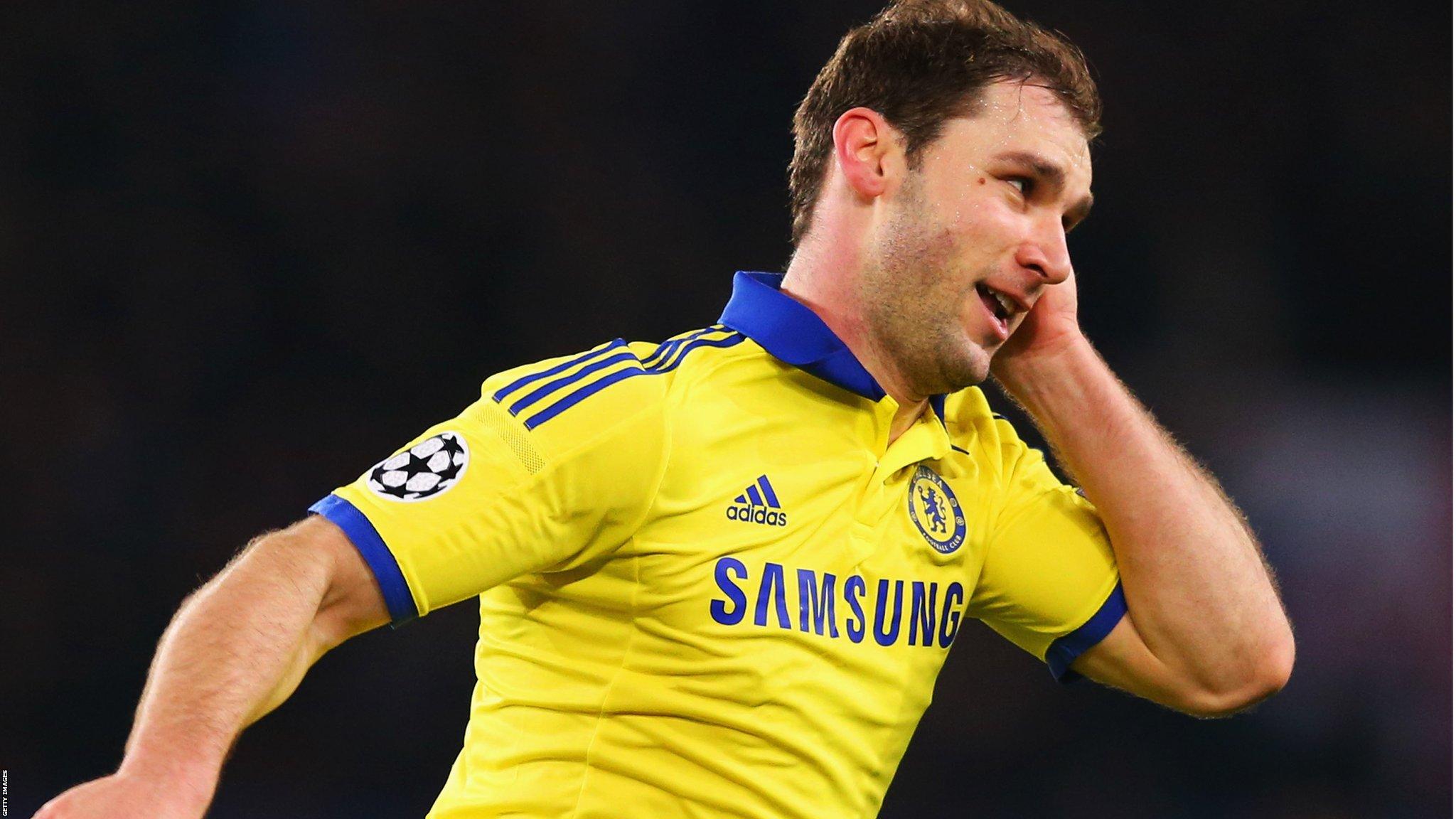 Chelsea defender Branislav Ivanovic