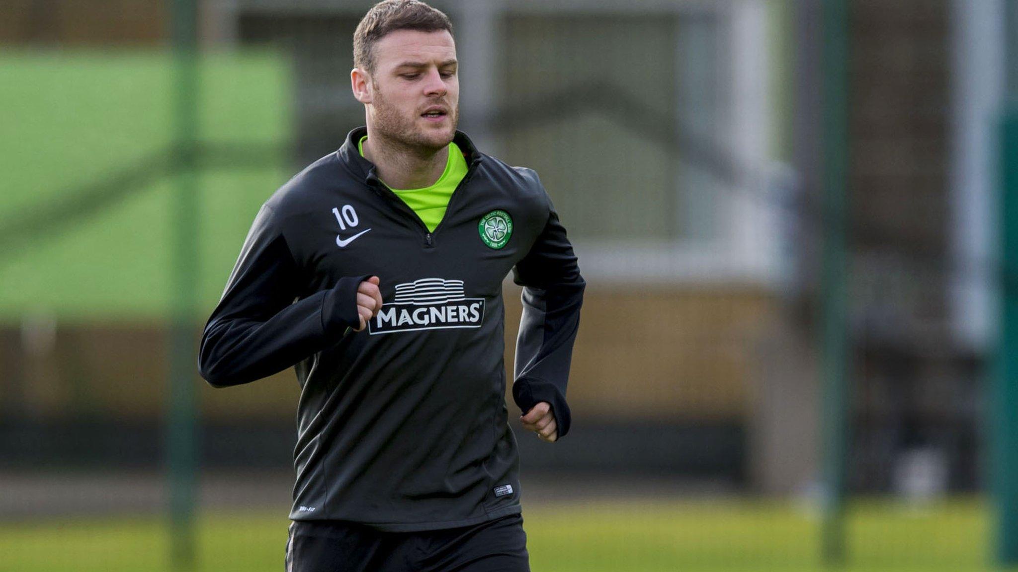 Celtic striker Anthony Stokes