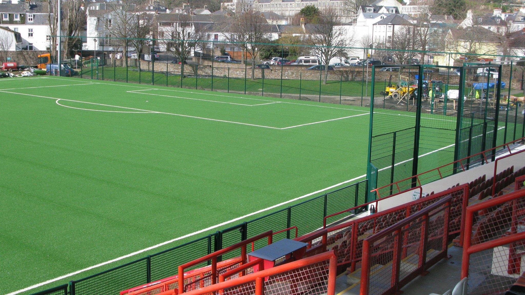 Springfield Stadium's new synthetic pitch