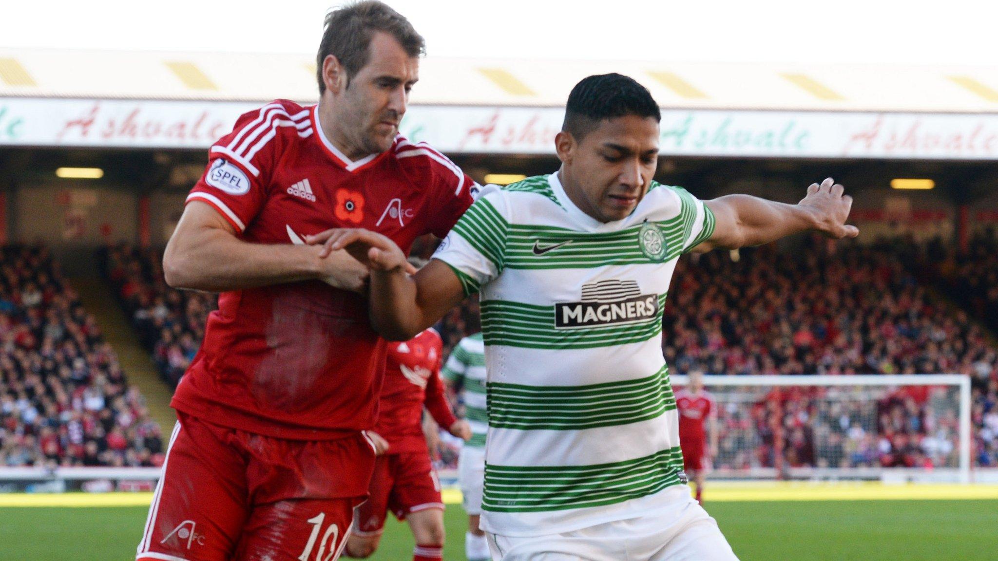 Niall McGinn and Emilio Izaguirre