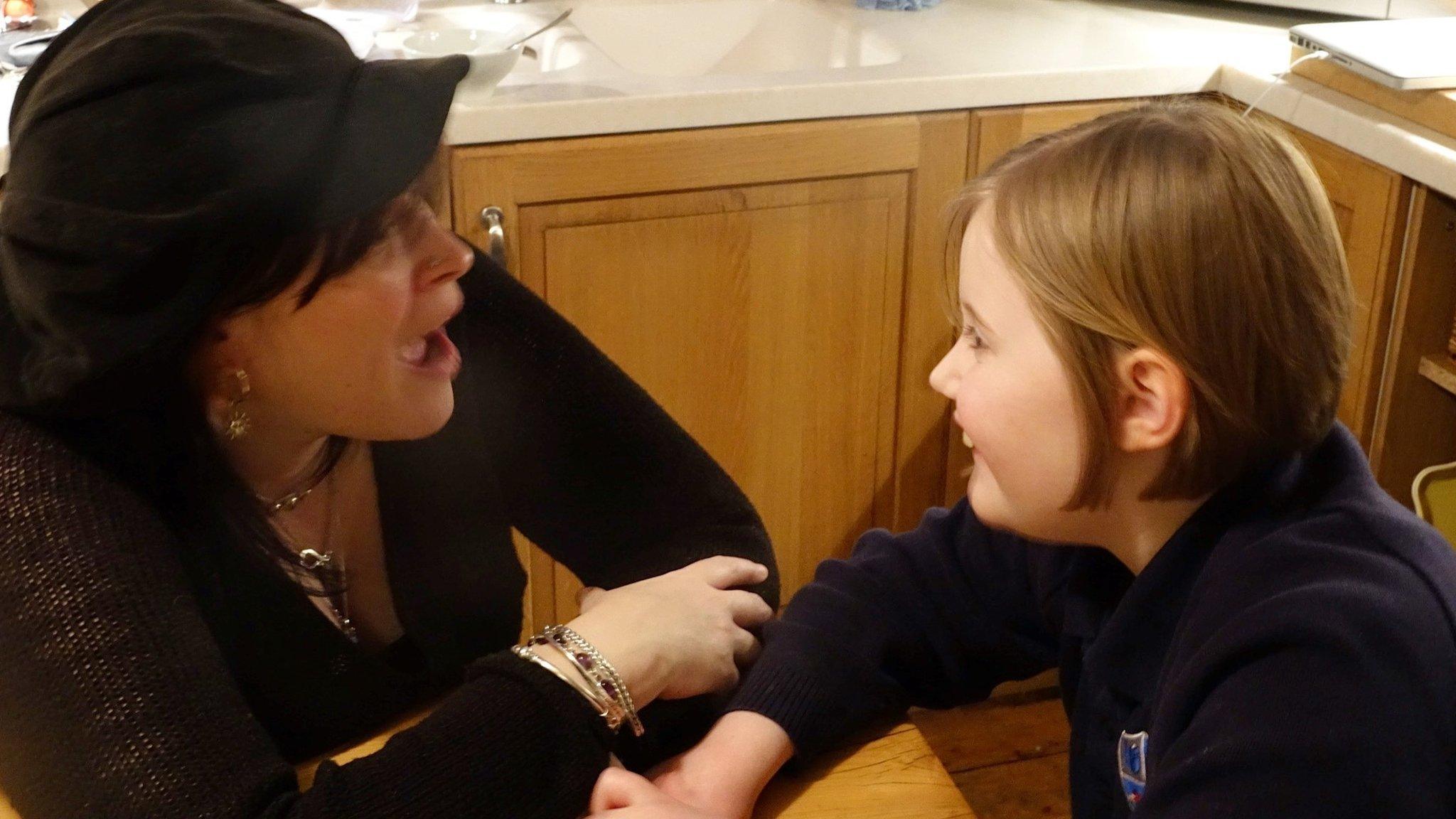 Louisa Bell and daughter Ciara