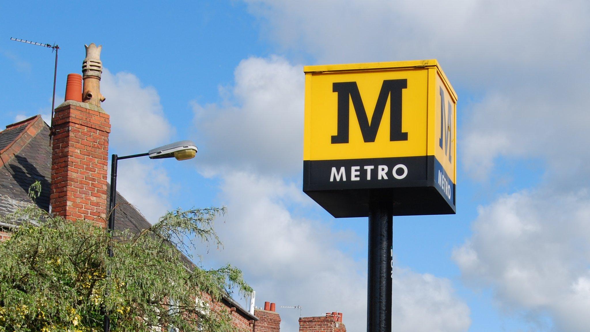 Metro sign