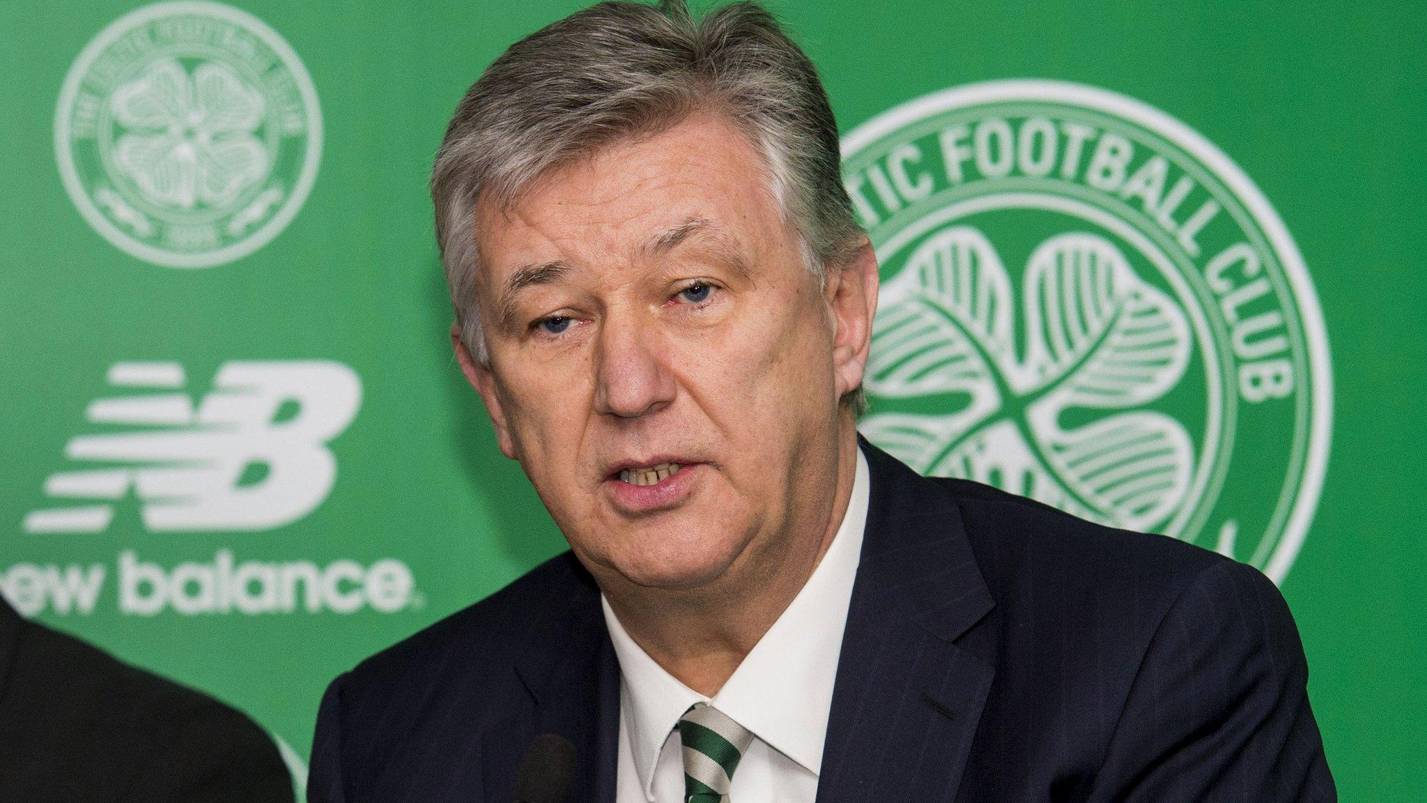 Celtic chief executive Peter Lawwell