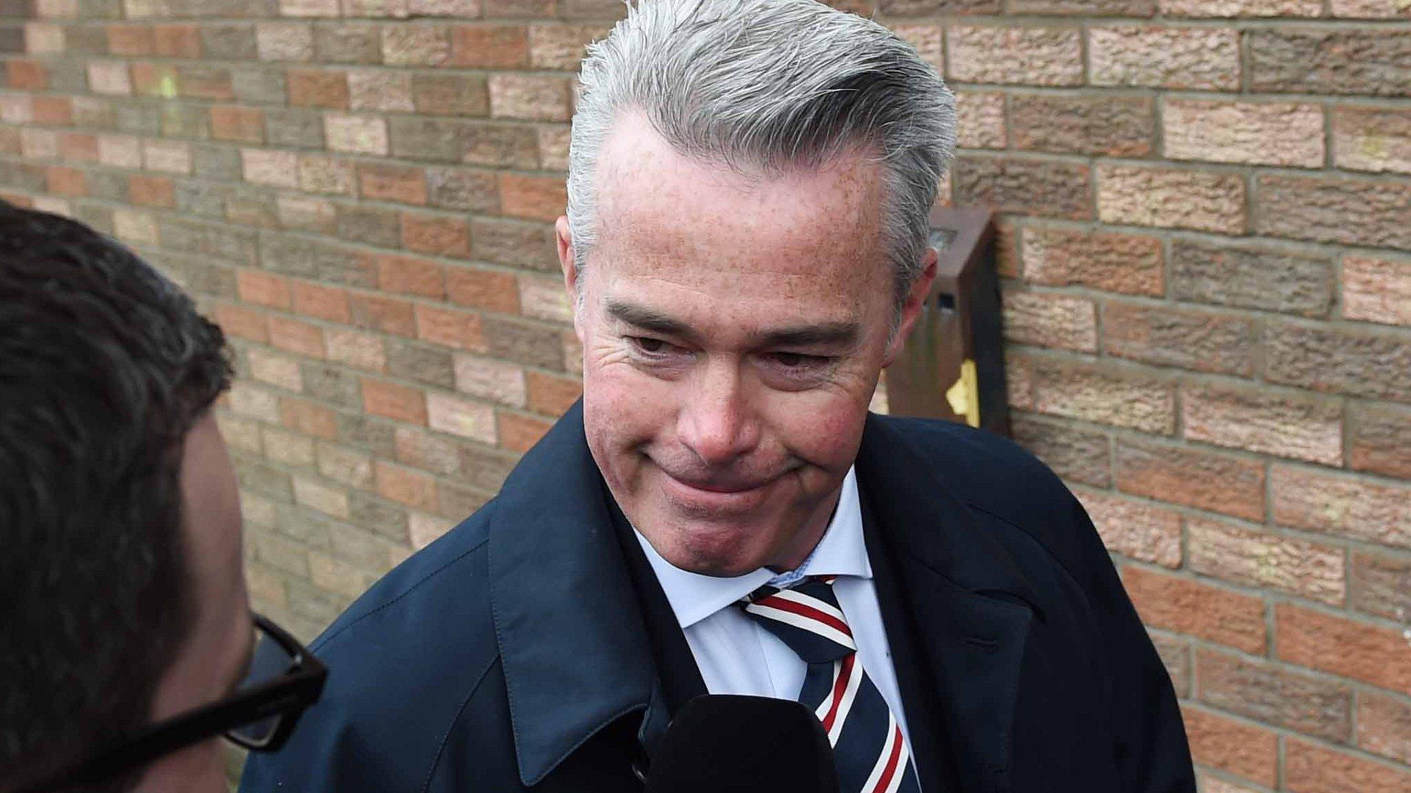 Rangers interim chairman Paul Murray