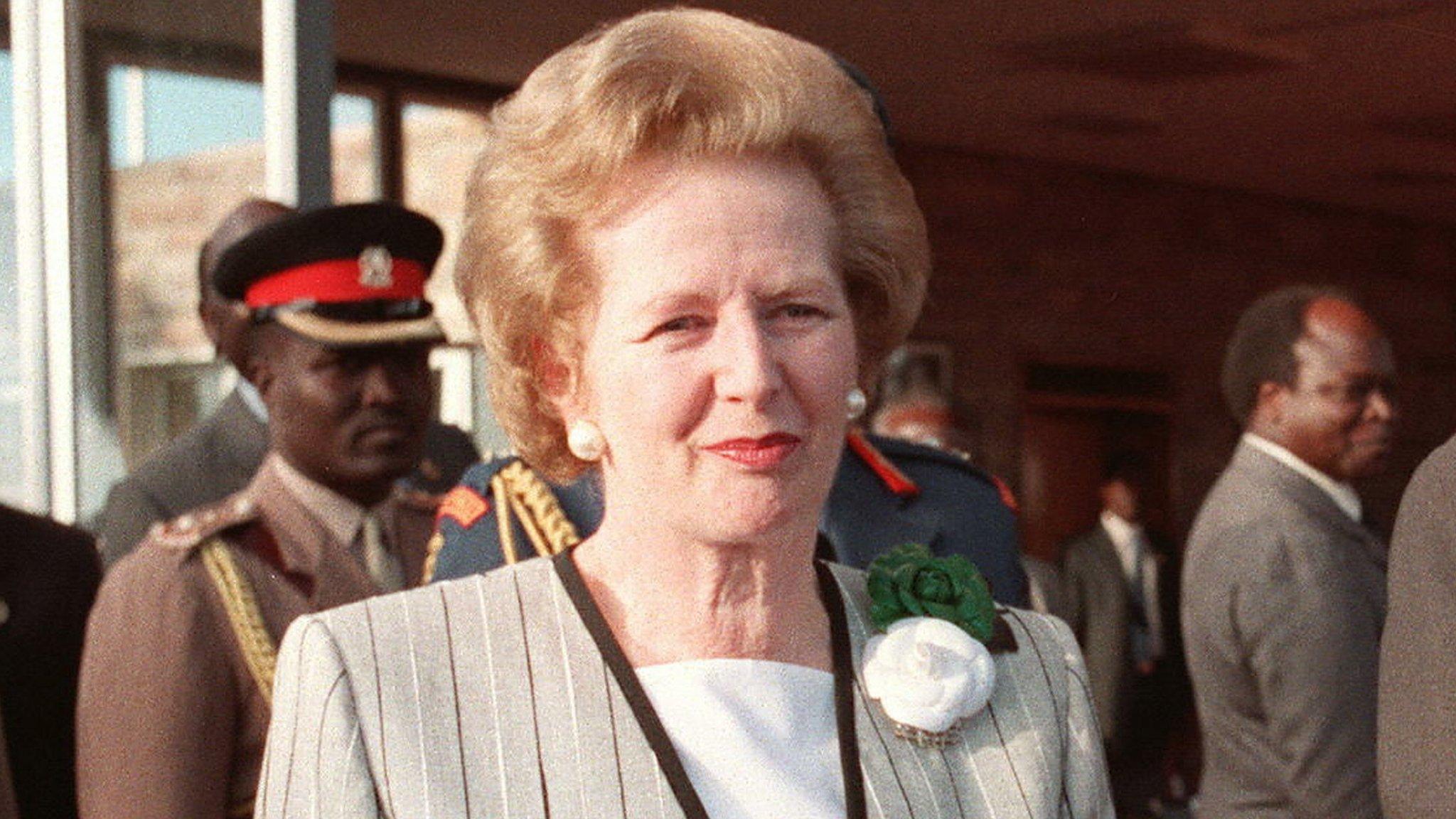 Margaret Thatcher in 1988