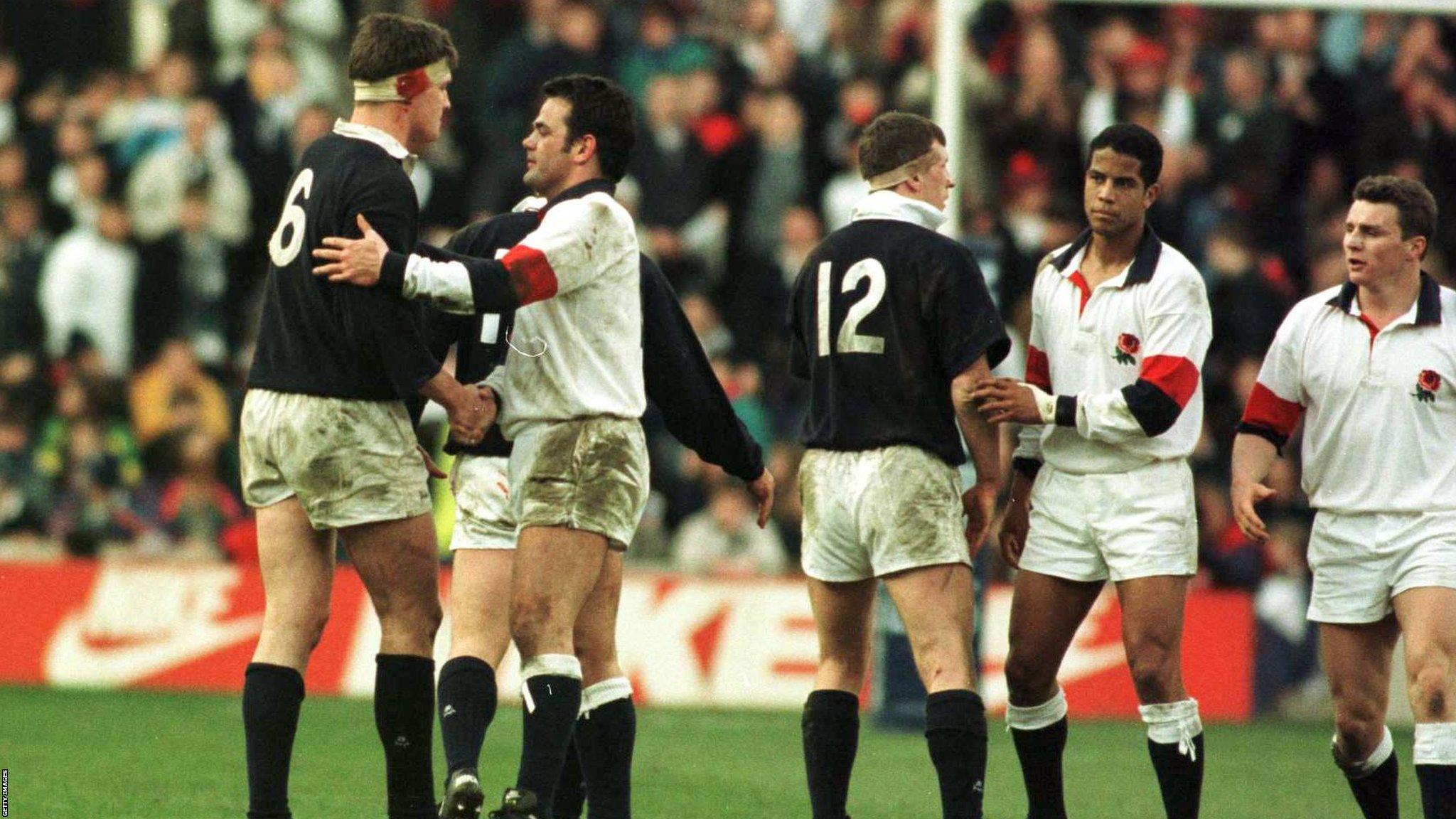 Will Carling lost just once to Scotland in eleven games