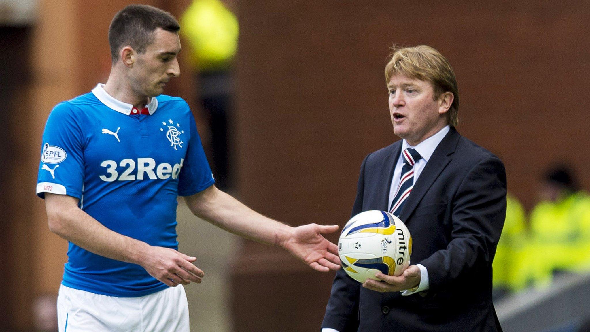 Lee Wallace and Stuart McCall