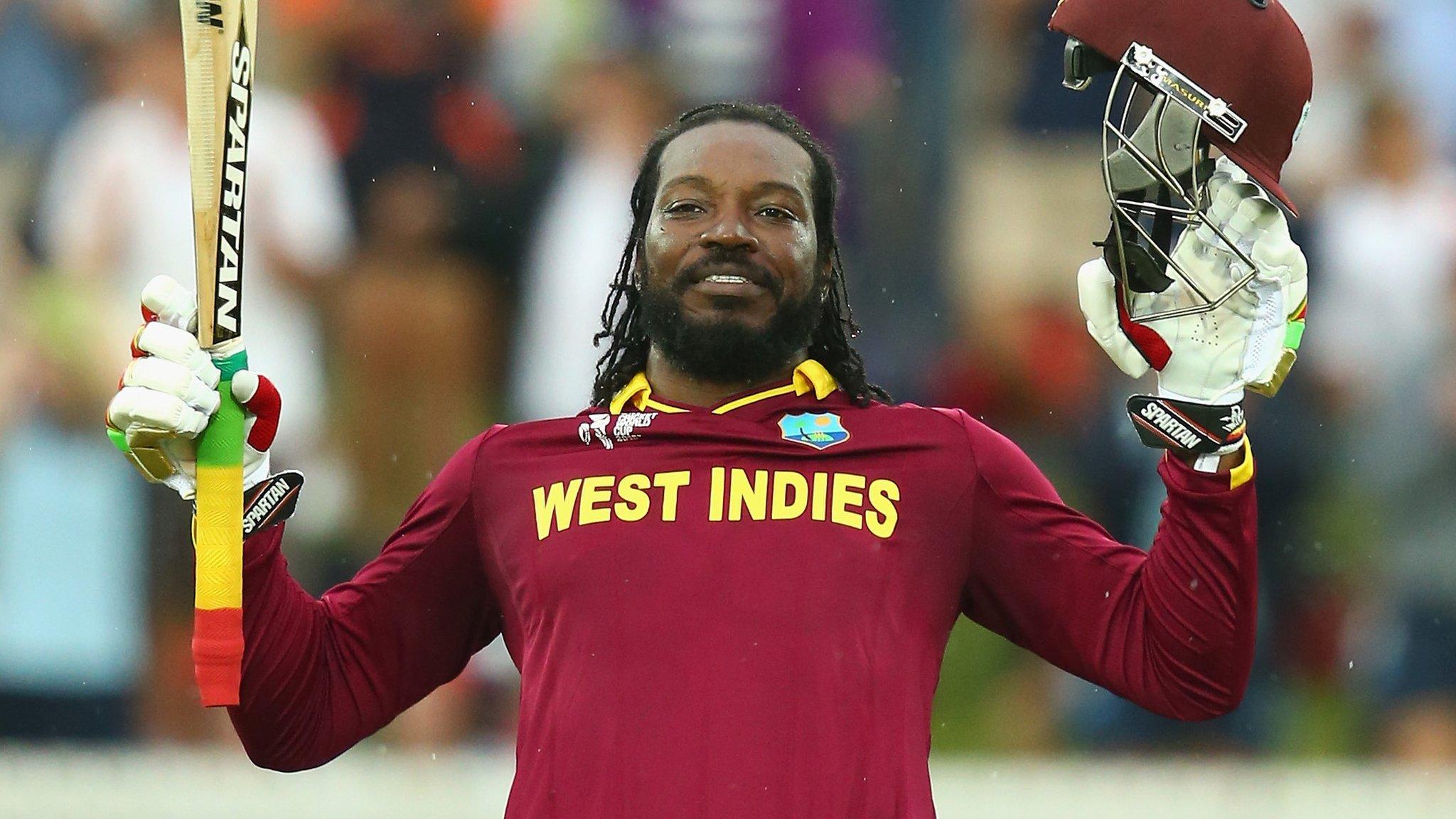 West Indies' Chris Gayle