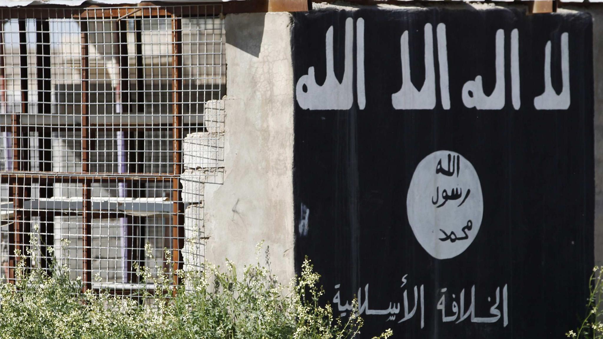 Islamic State flag in Iraq