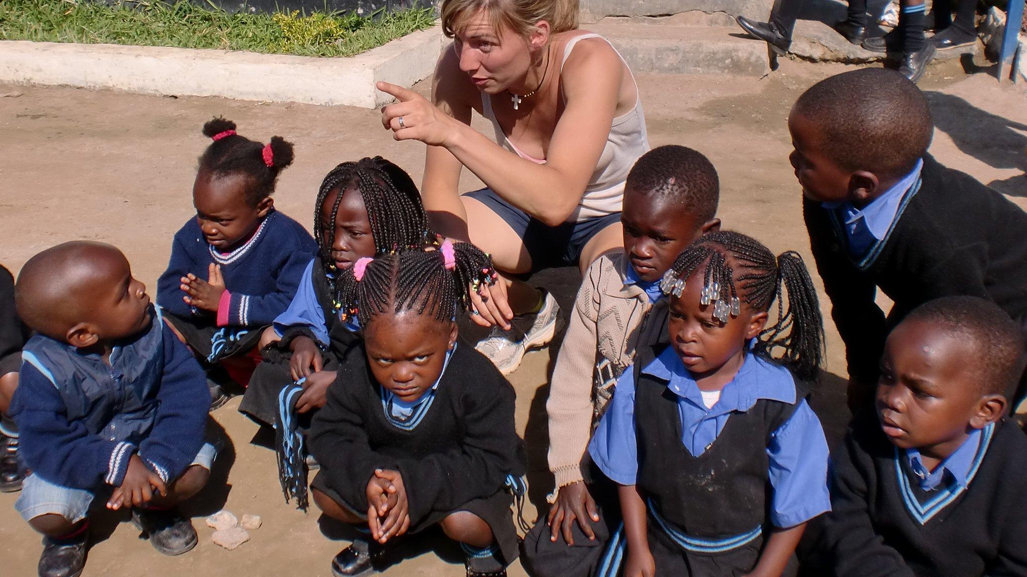 Grace McCatty in Zambia 2010