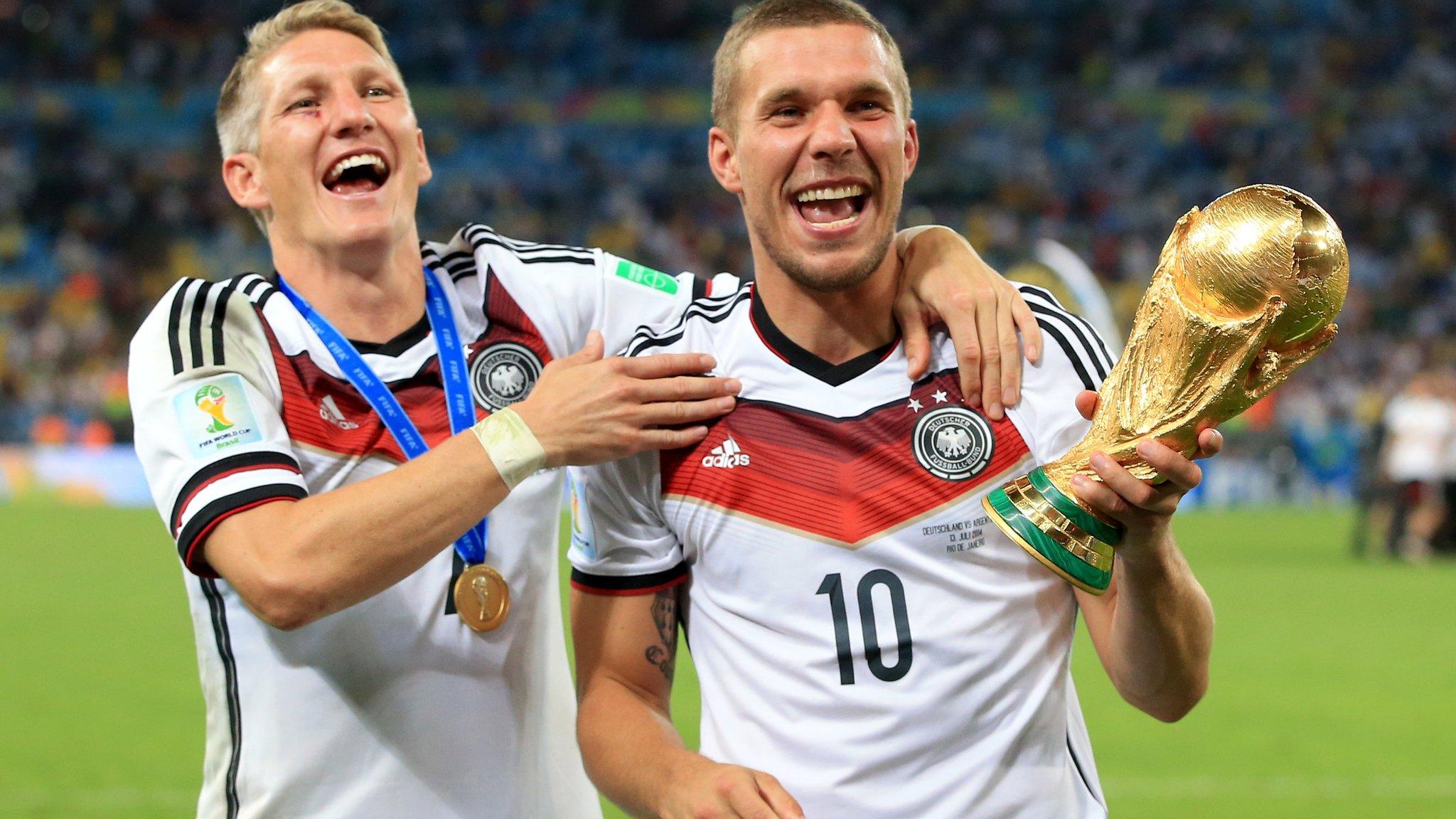 Germany celebrate with 2014 World Cup