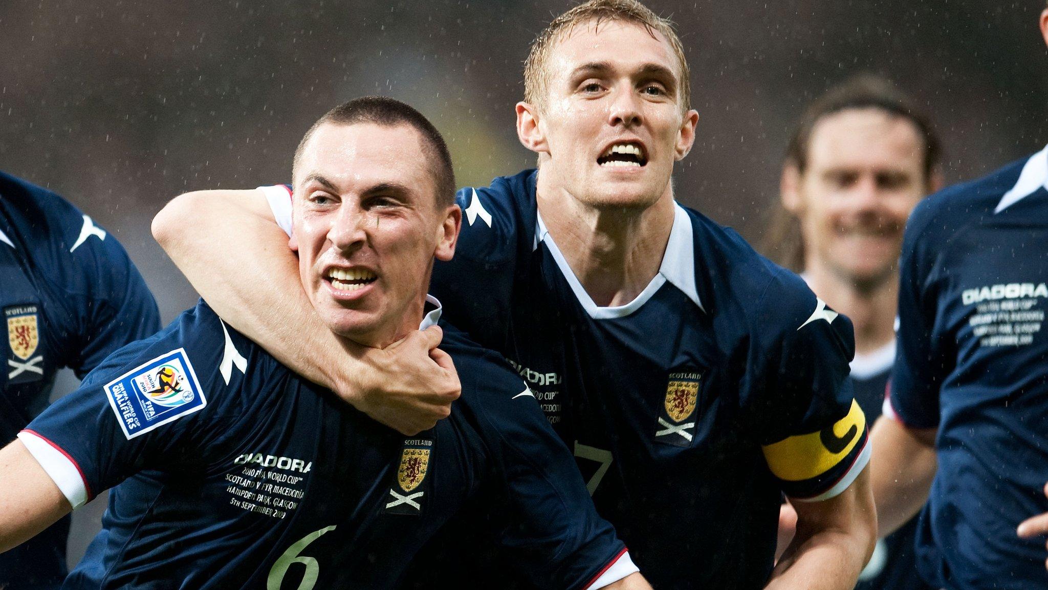 Scott Brown and Darren Fletcher