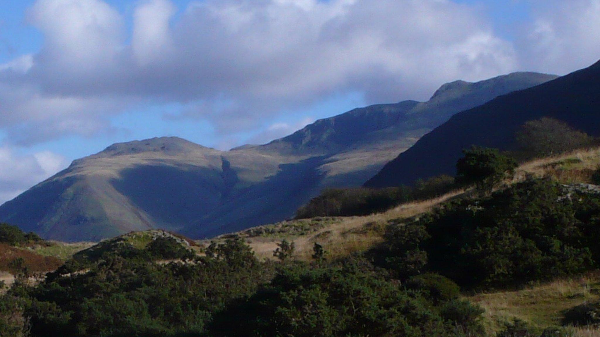 Scafell Pike from Wasdale