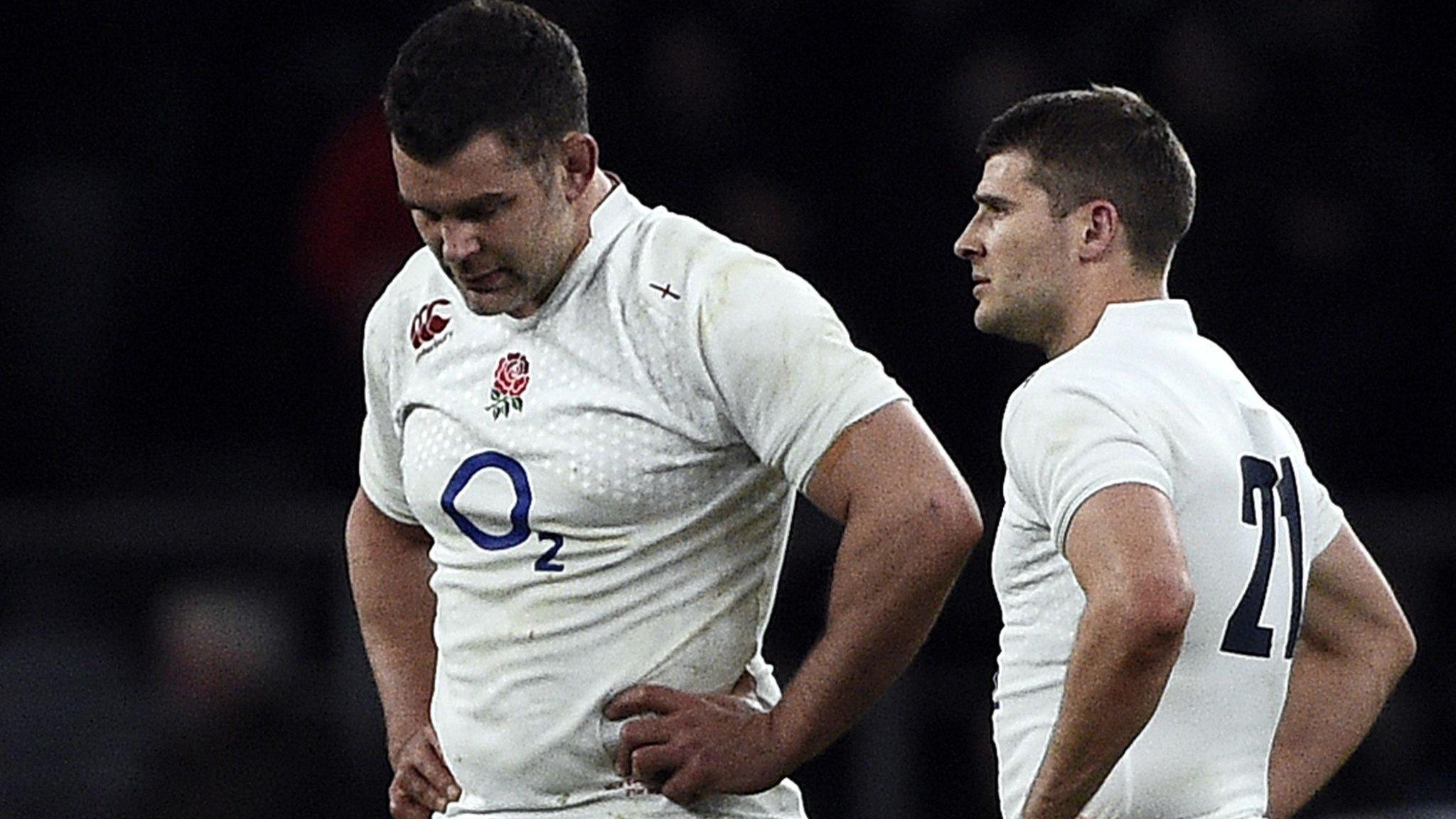 England's Nick Easter (left) and Richard Wigglesworth