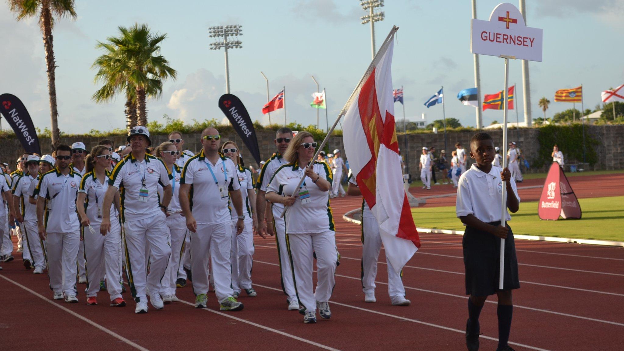 Guernsey at the 2013 Island Games opening ceremony