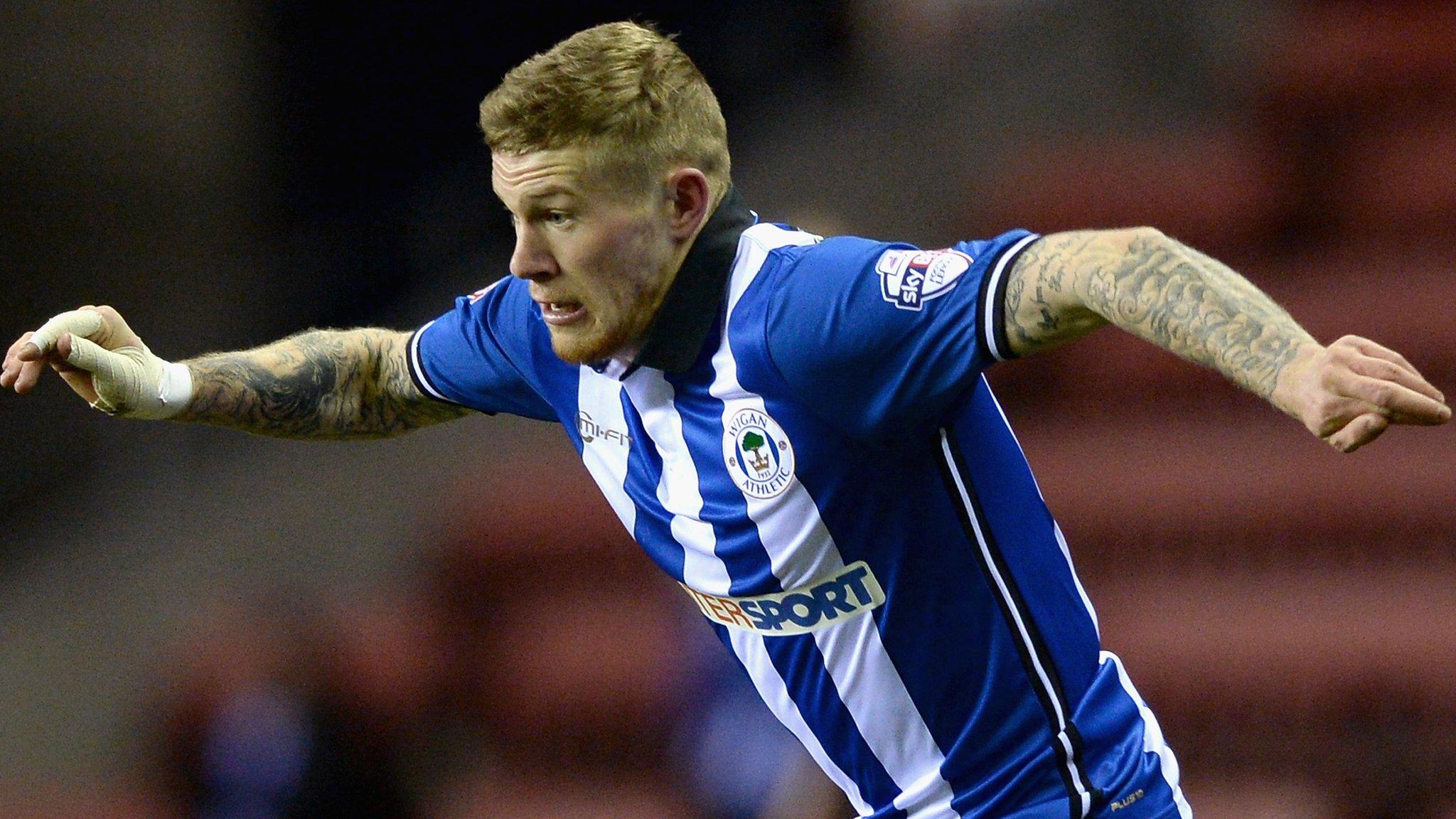 Wigan's James McClean