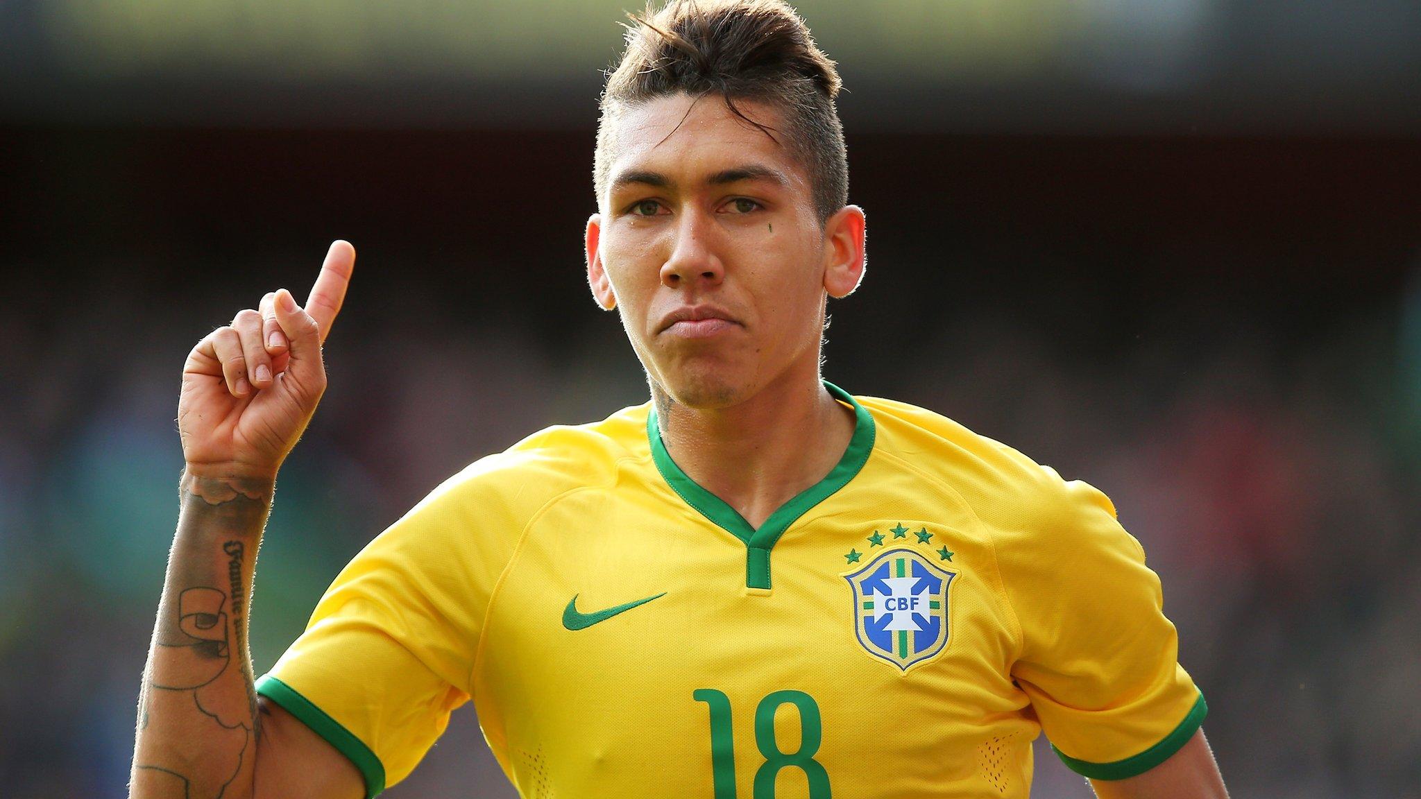 Brazil striker Roberto Firmino