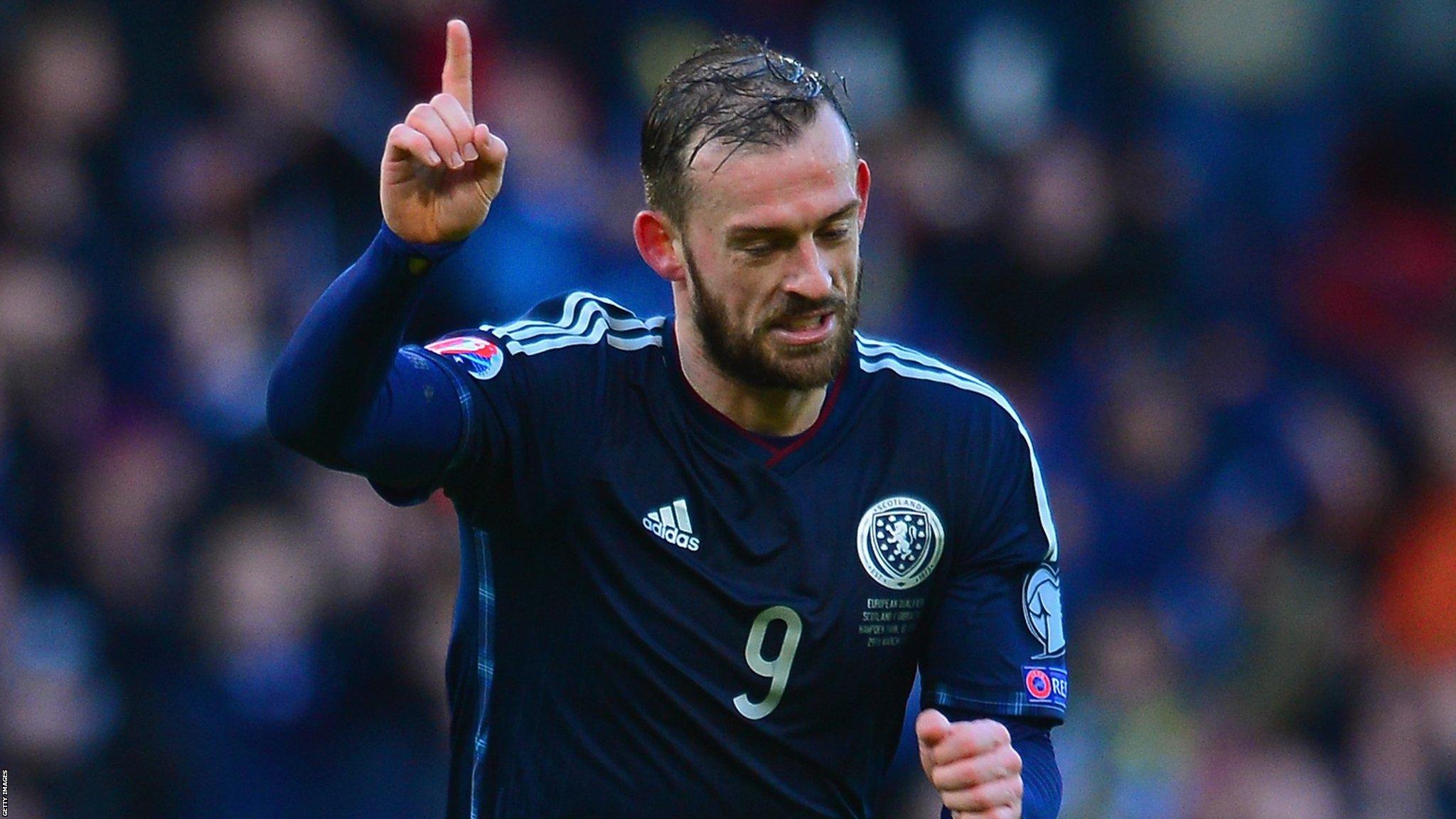 Scotland striker Steven Fletcher