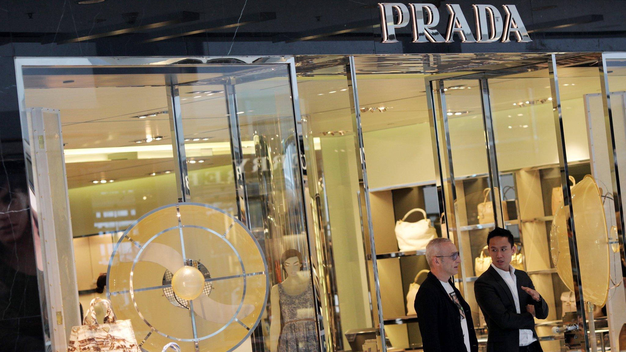 Prada store in Hong Kong