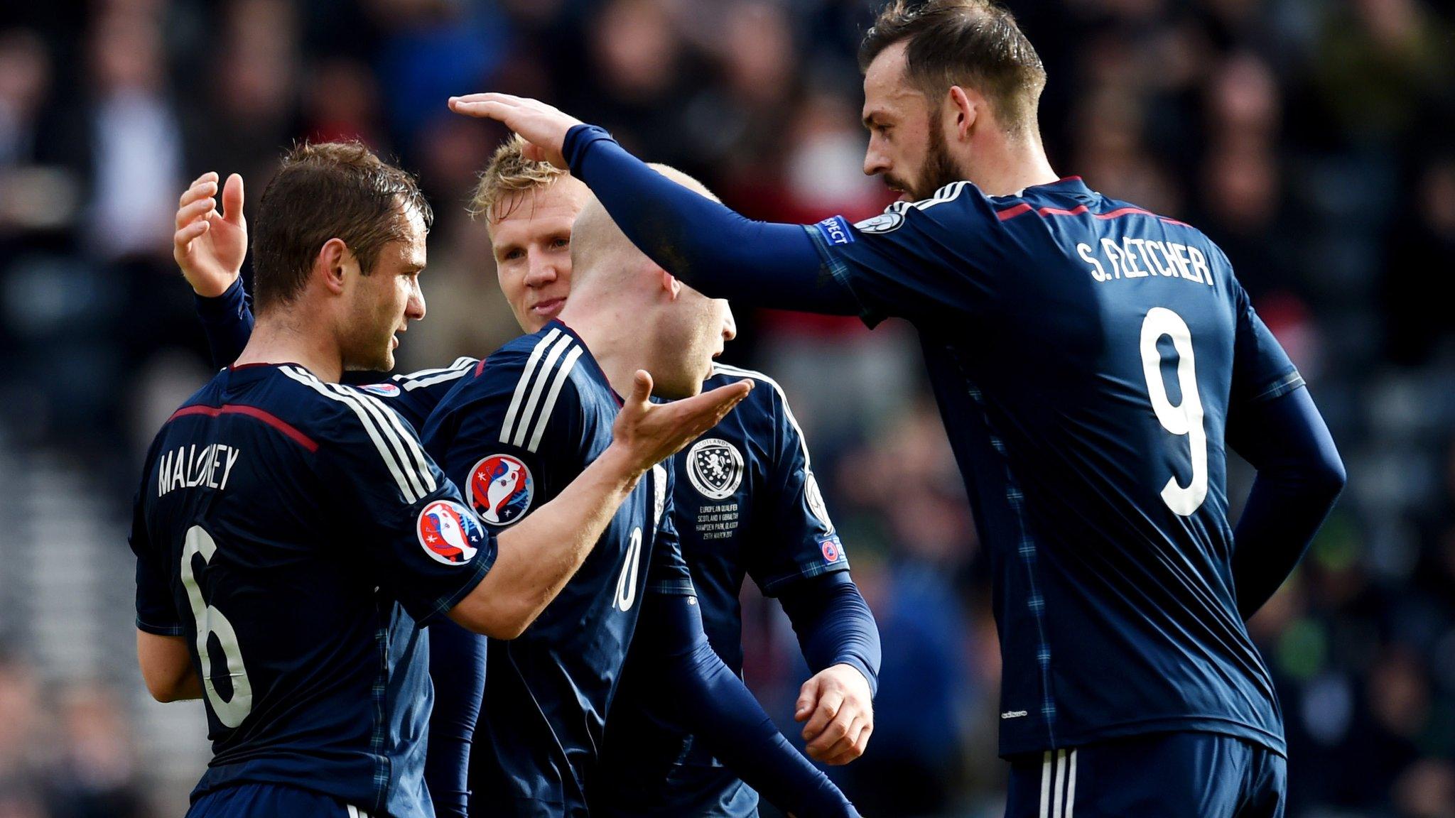 Scotland beat Gibraltar 6-1 at Hampden on Sunday