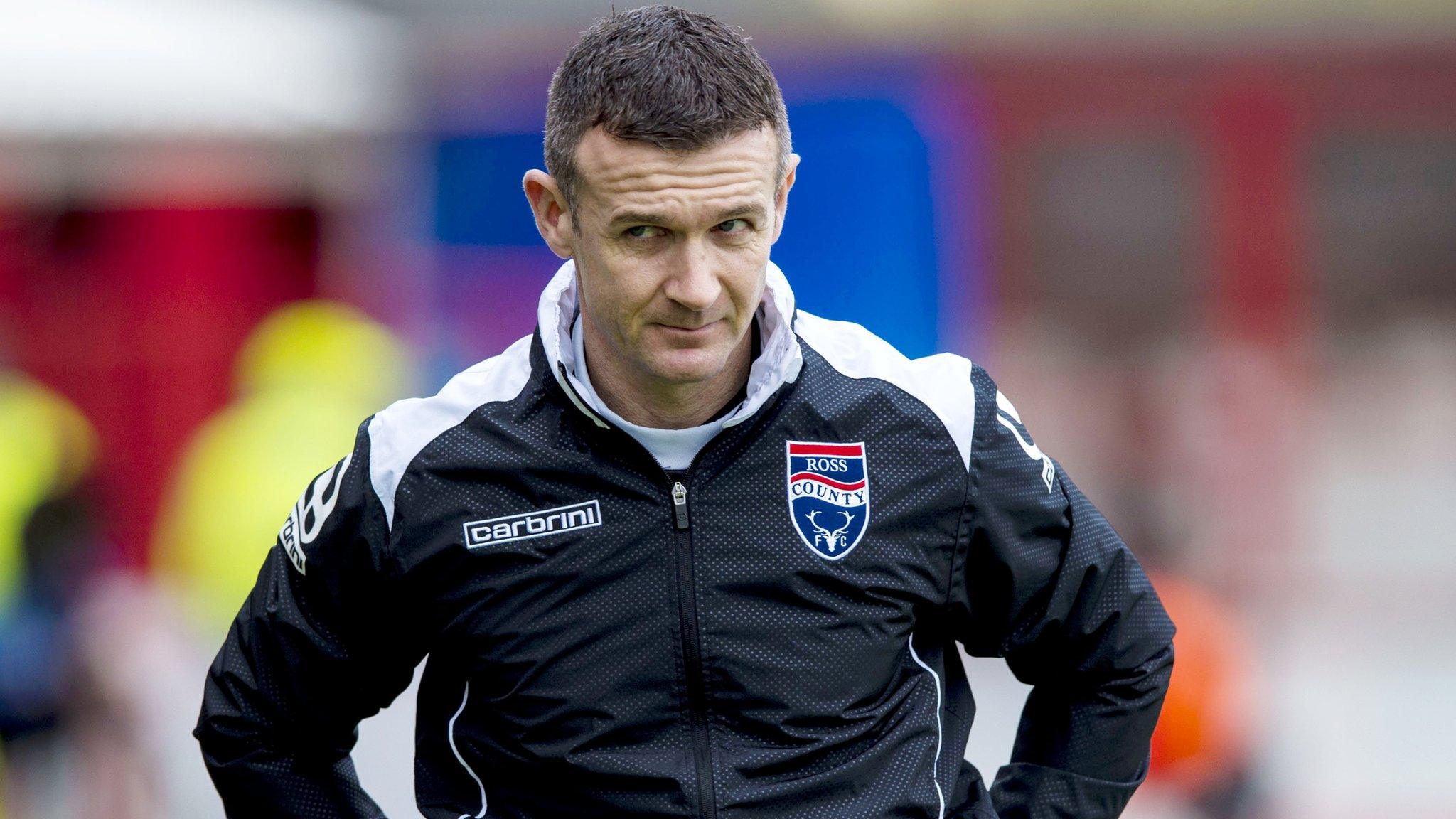 Ross County manager Jim McIntyre