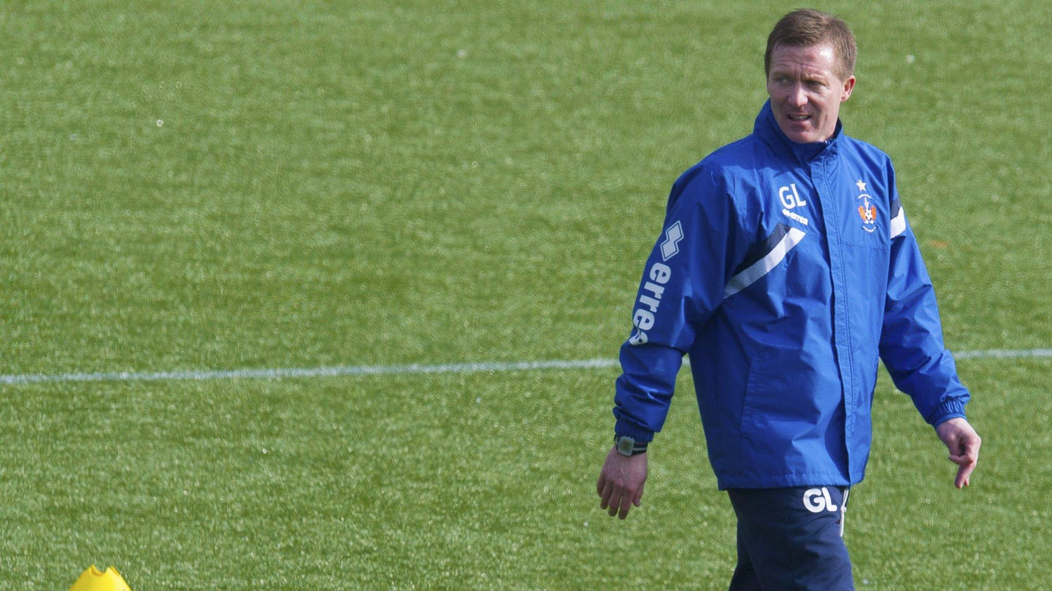 Interim Kilmarnock manager Gary Locke