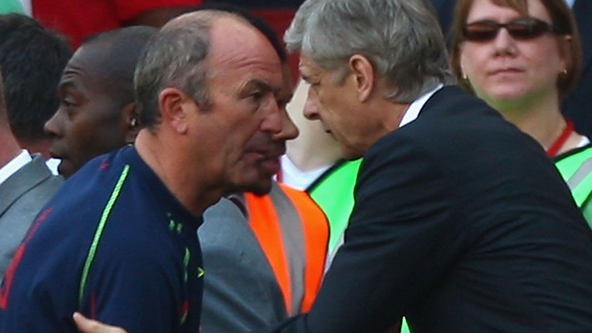 Tony Pulis and Arsene Wenger