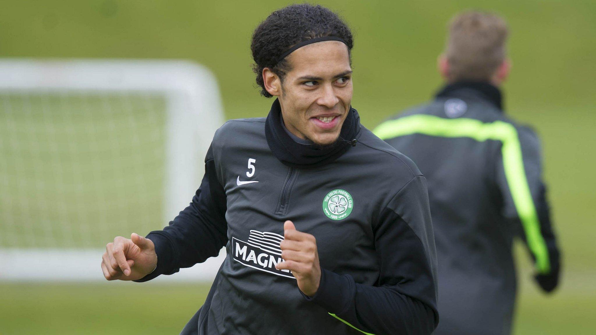 Celtic defender Virgil van Dijk