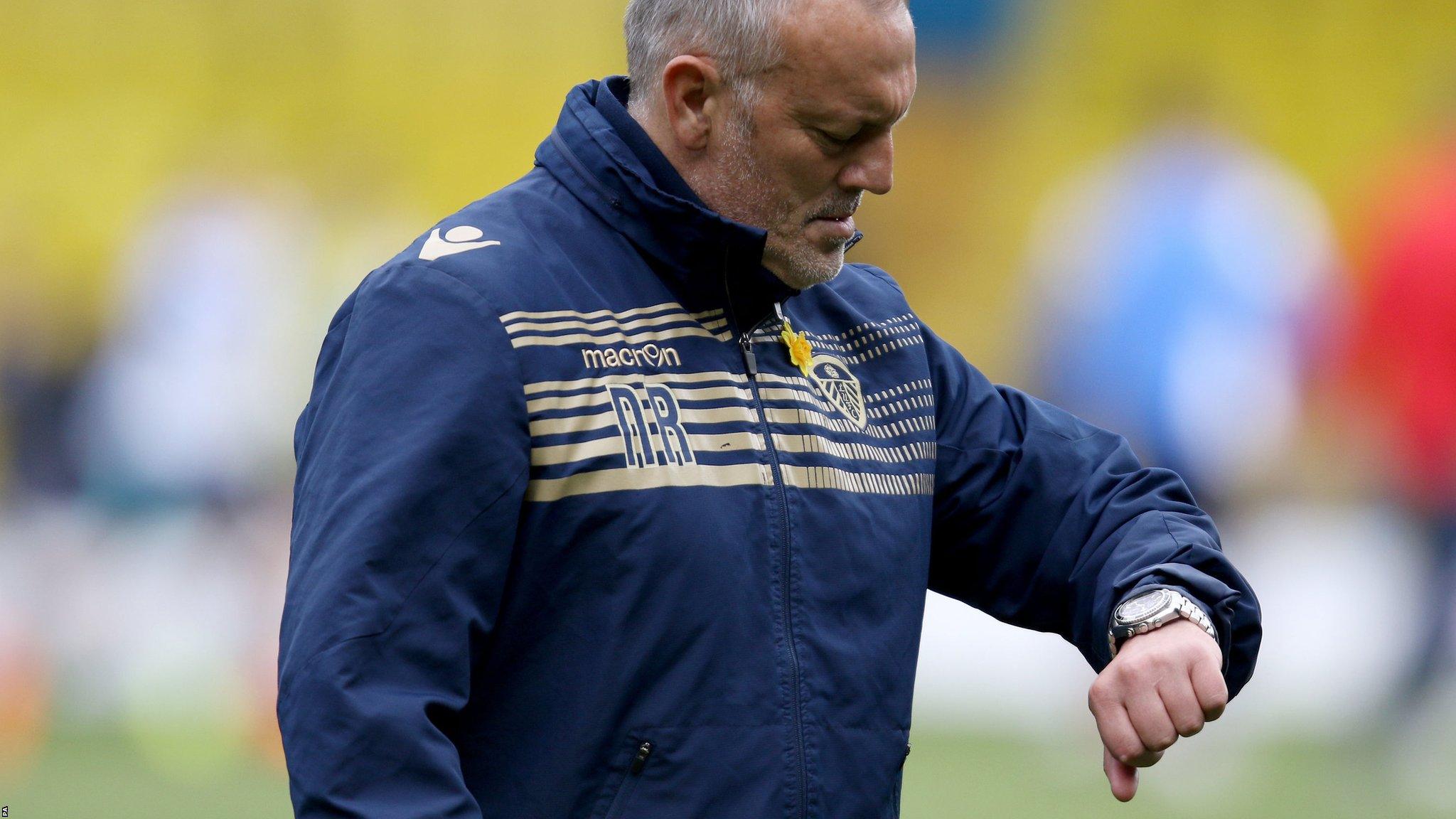 Leeds manager Neil Redfearn