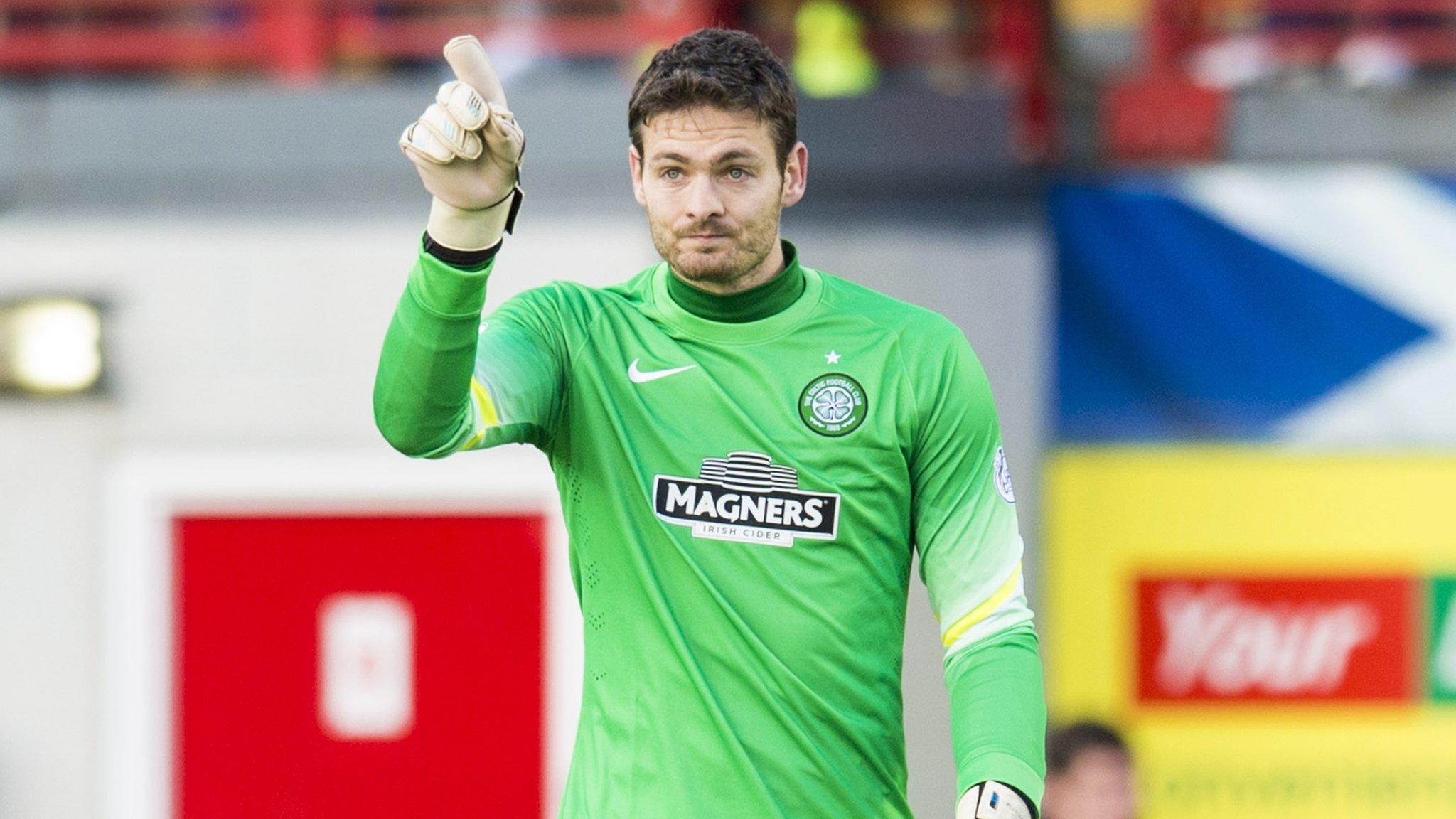 Celtic goalkeeper Craig Gordon