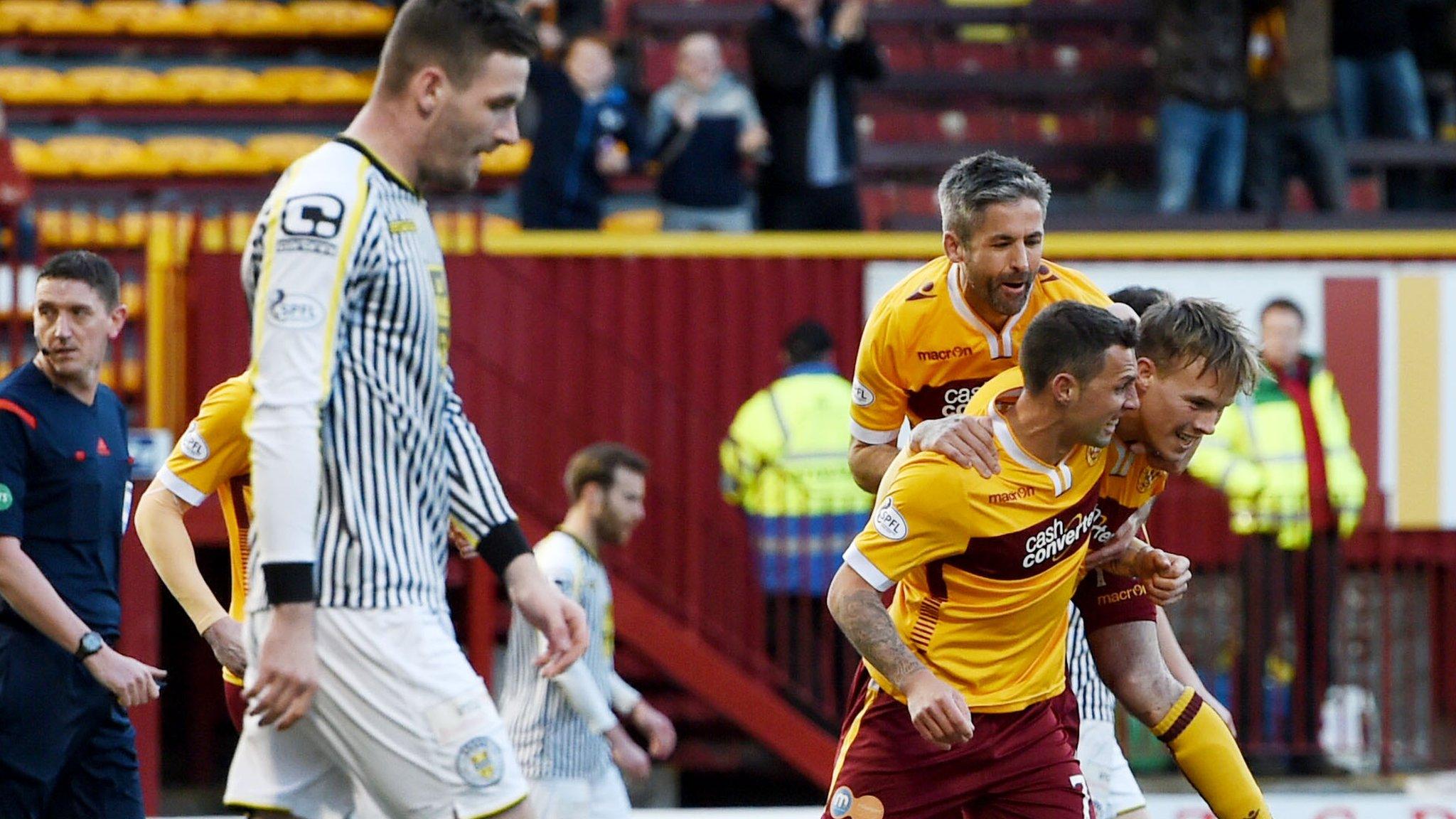 Lee Erwin struck early for Motherwell