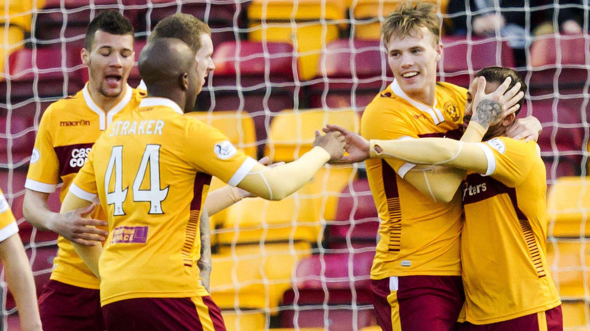 Motherwell celebrate