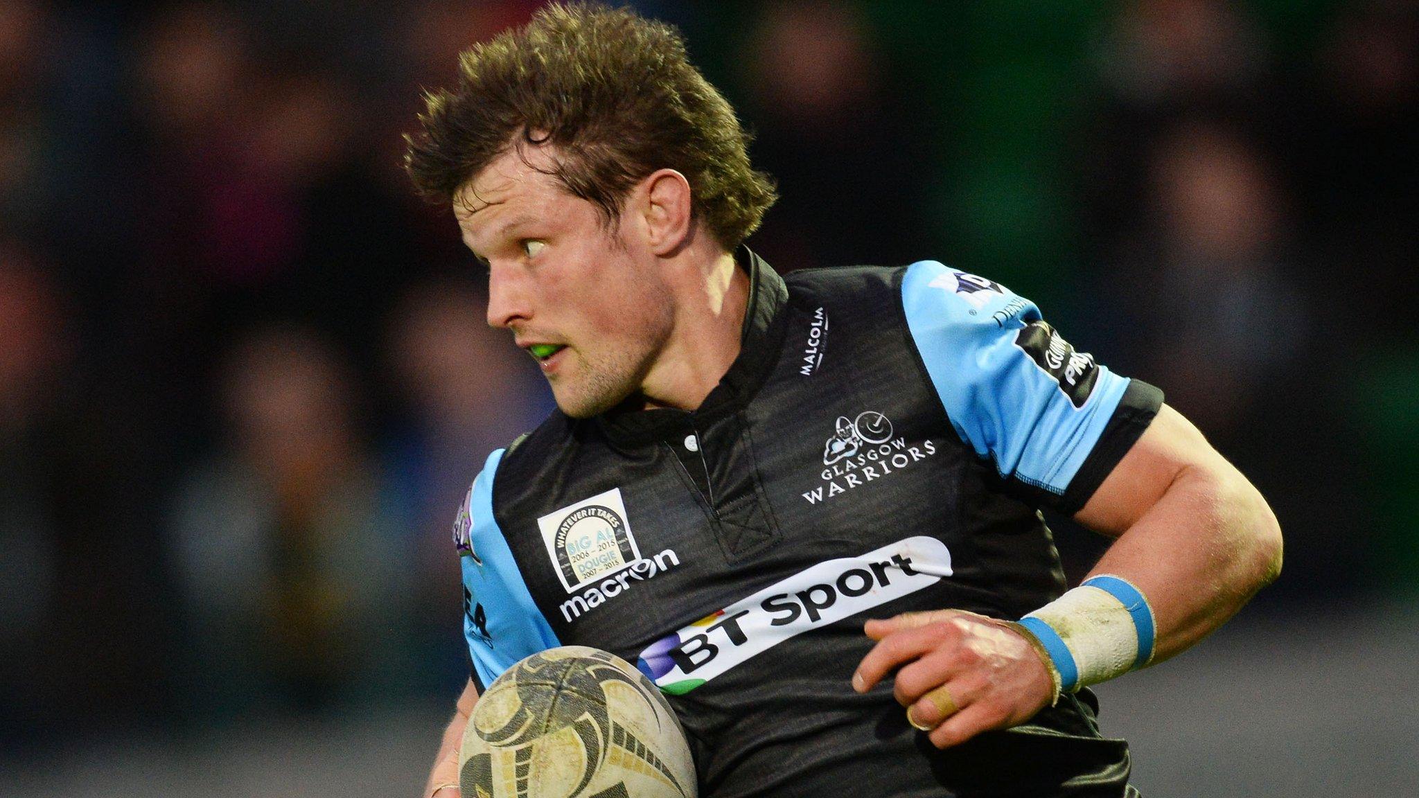 Glasgow Warriors centre Peter Horne