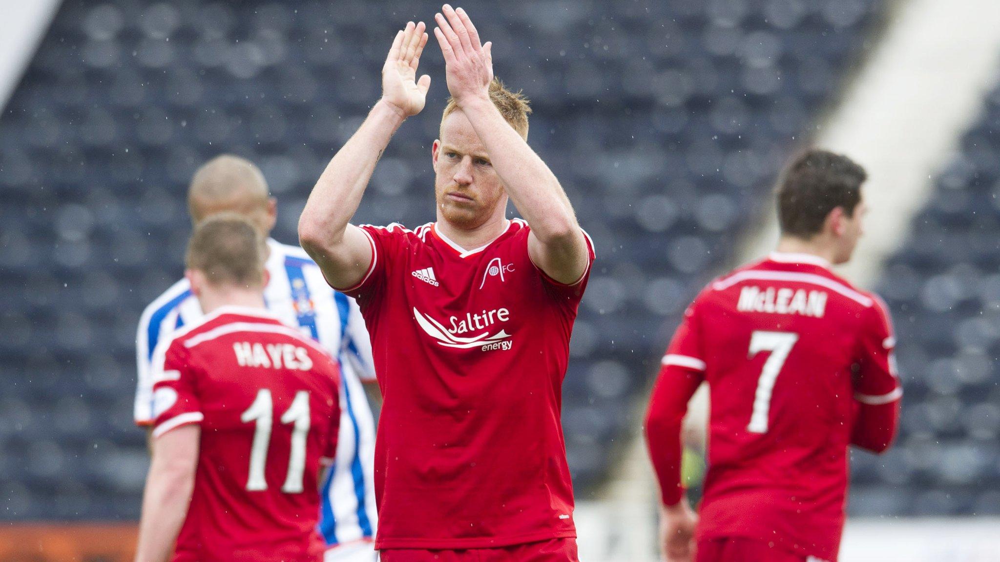 Adam Rooney opened the scoring for Aberdeen