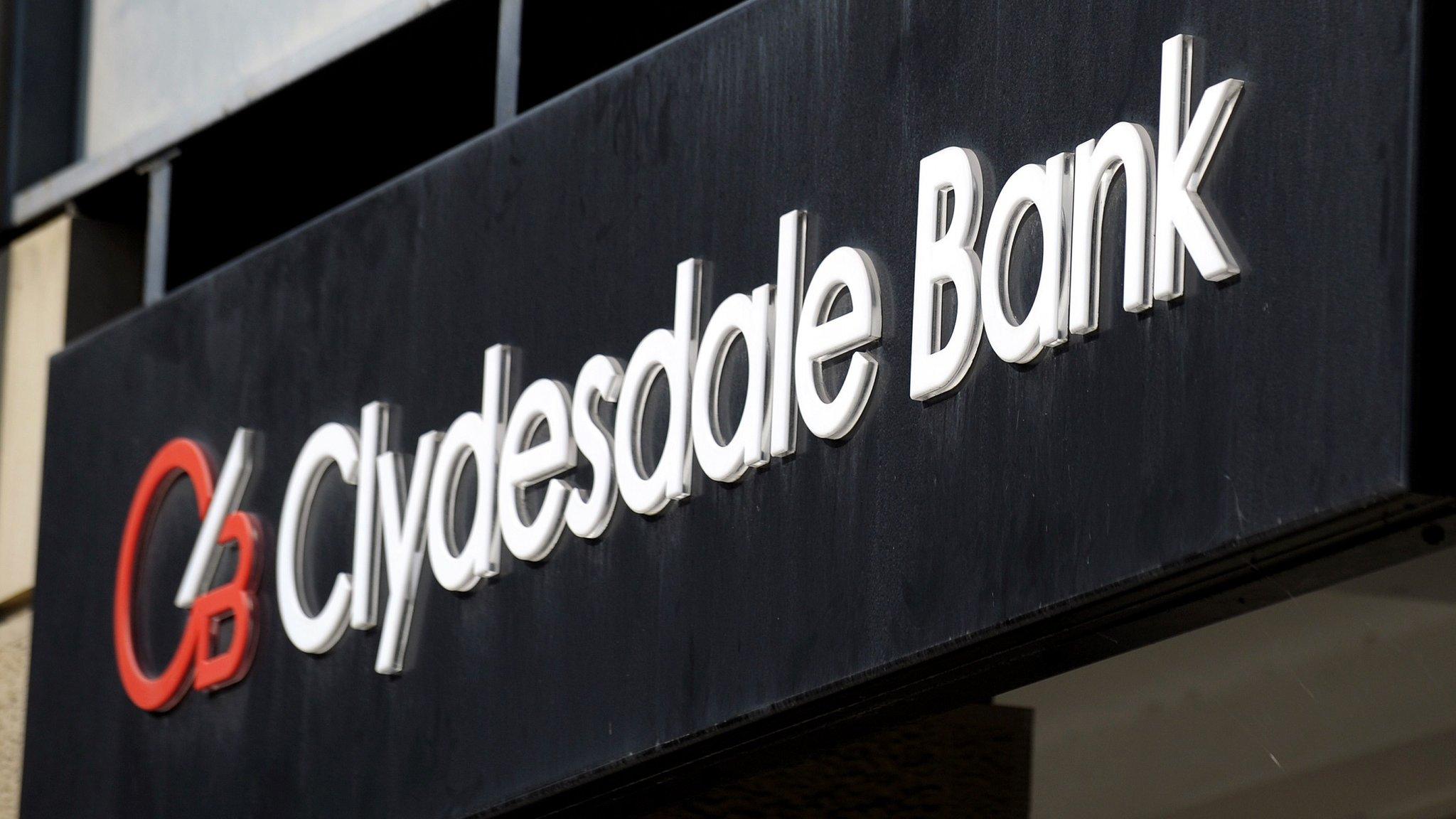 clydesdale bank sign