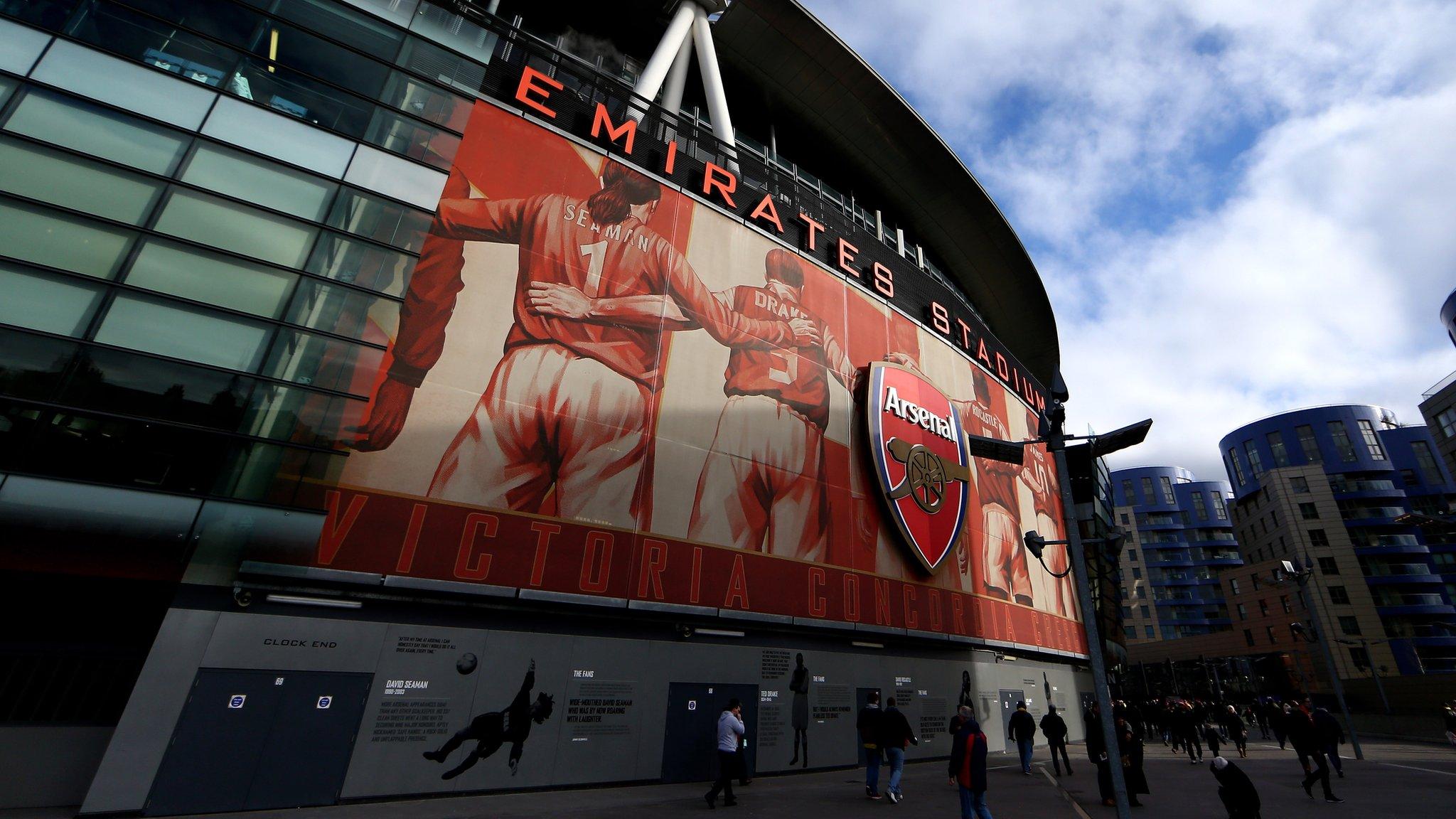 Arsenal's Emirates stadium